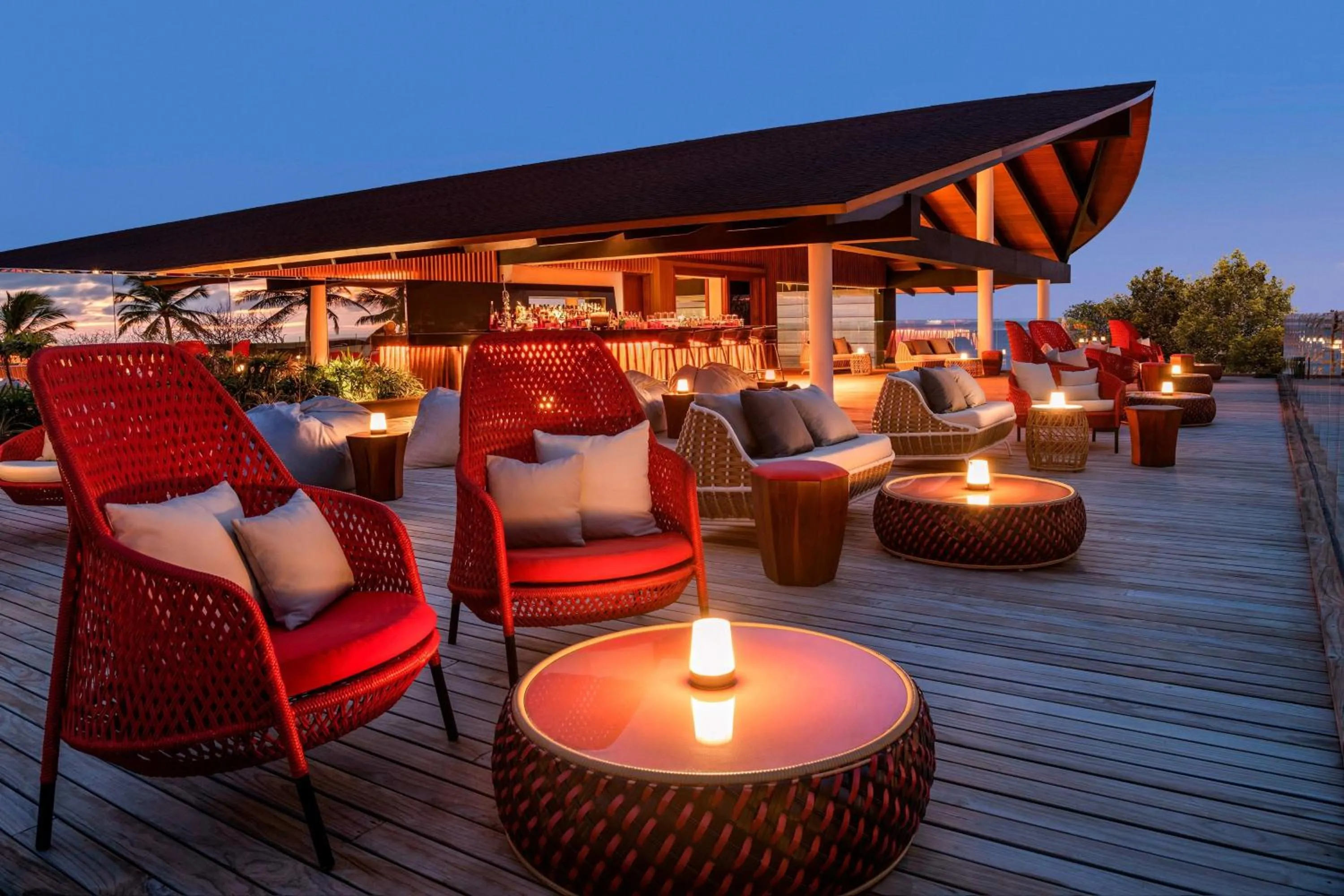 Property building in The Westin Maldives Miriandhoo Resort