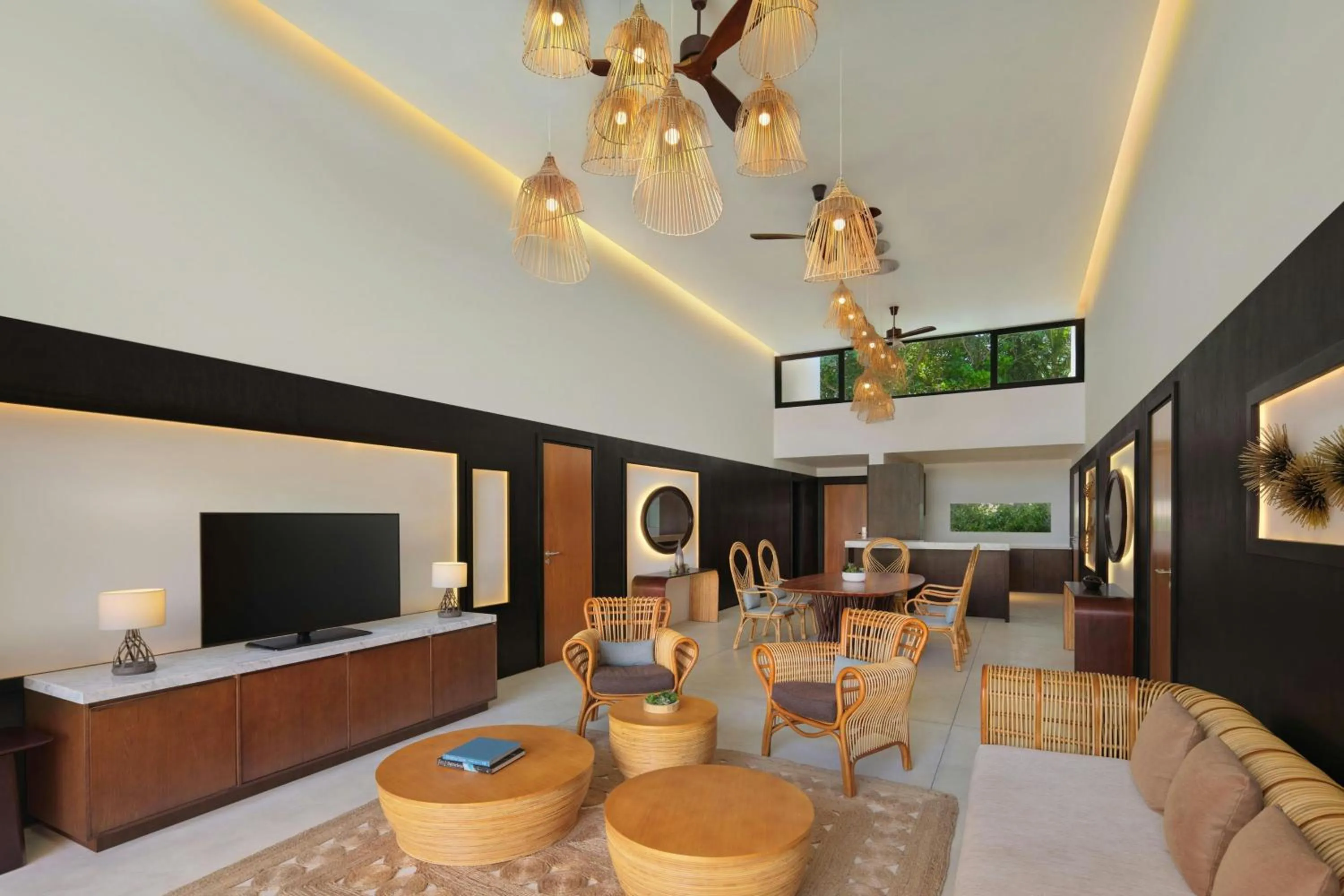 Living room in The Westin Maldives Miriandhoo Resort