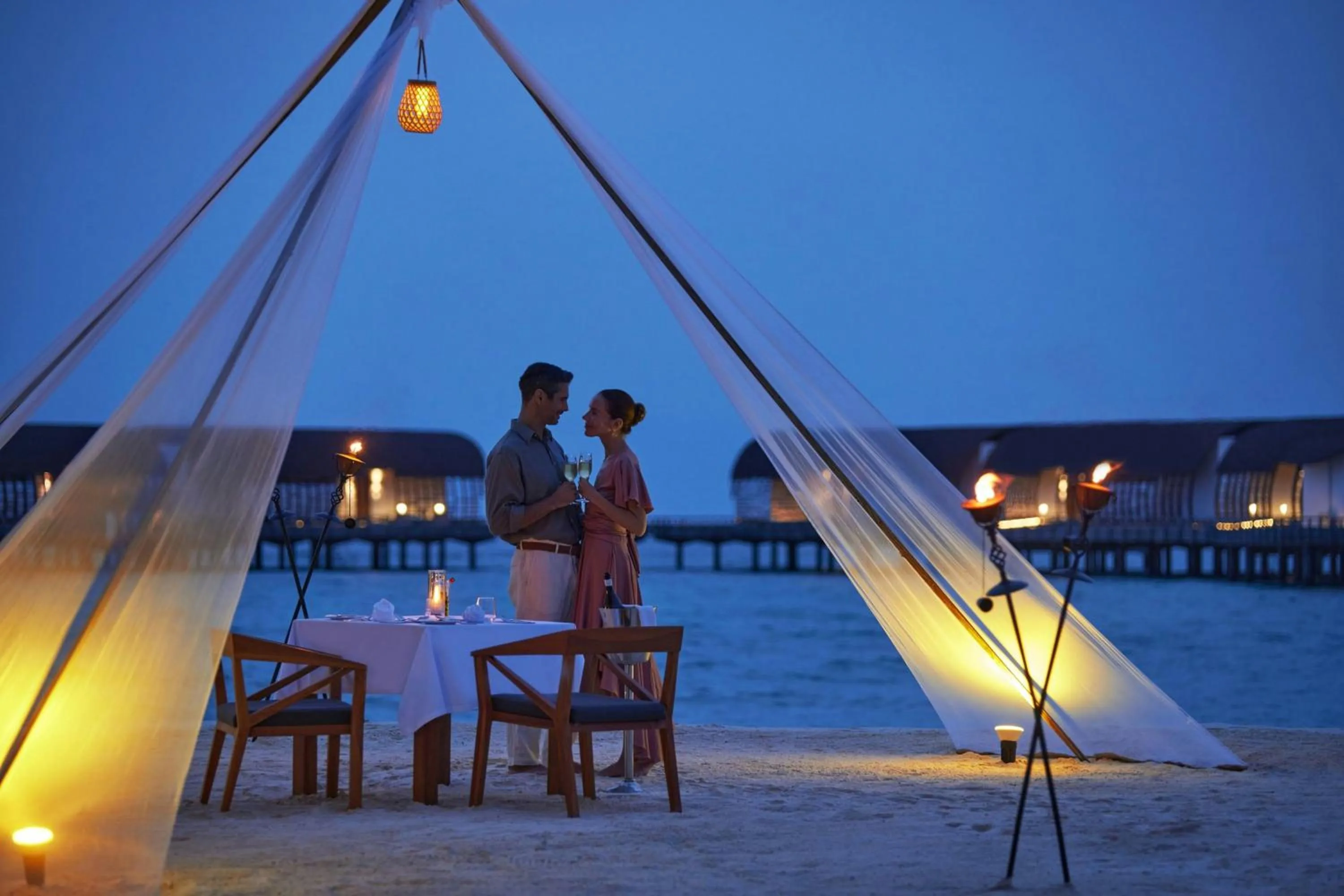 Beach in The Westin Maldives Miriandhoo Resort