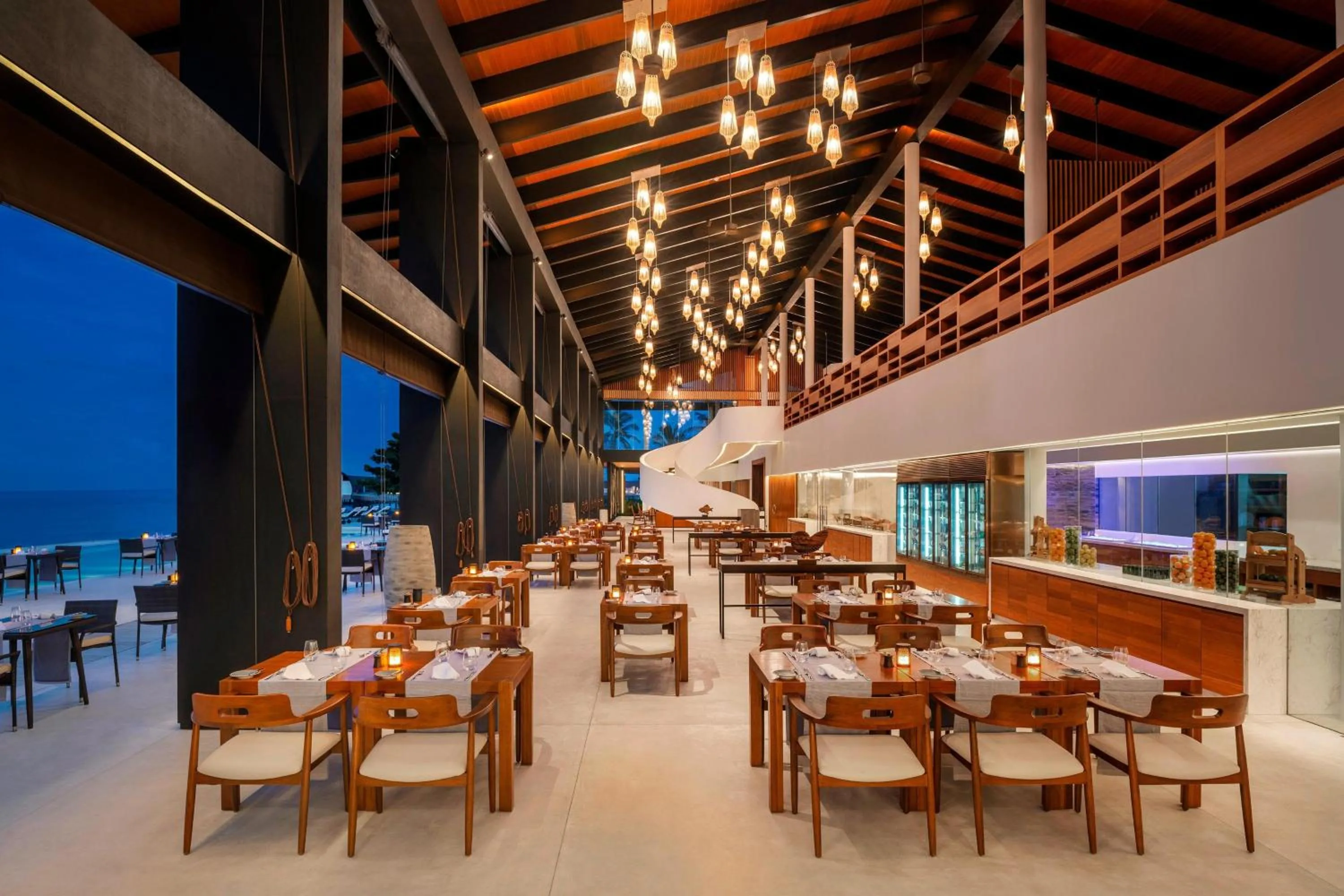 Kitchen or kitchenette in The Westin Maldives Miriandhoo Resort