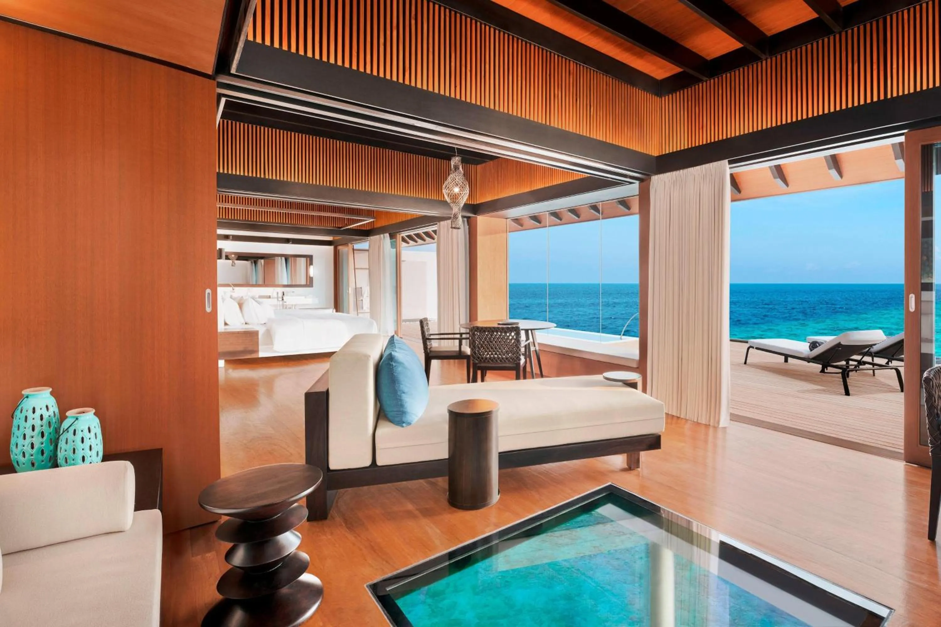 Swimming pool in The Westin Maldives Miriandhoo Resort