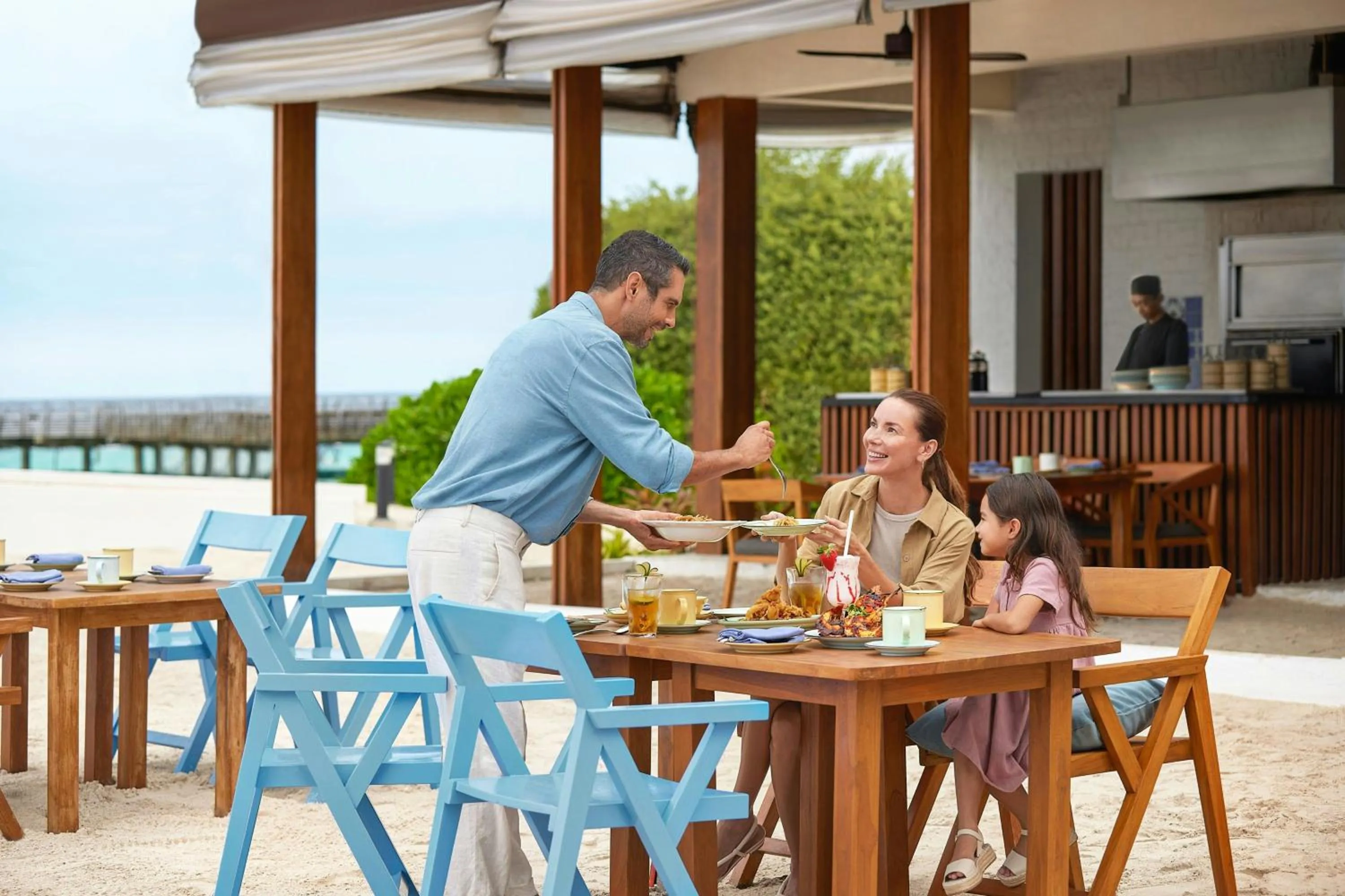 Beach in The Westin Maldives Miriandhoo Resort