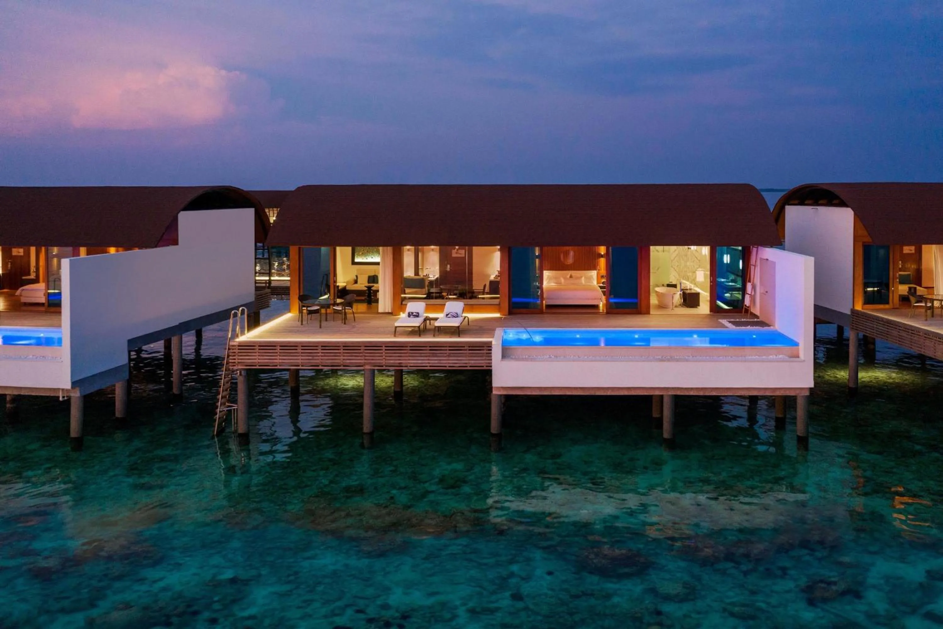 Property building in The Westin Maldives Miriandhoo Resort
