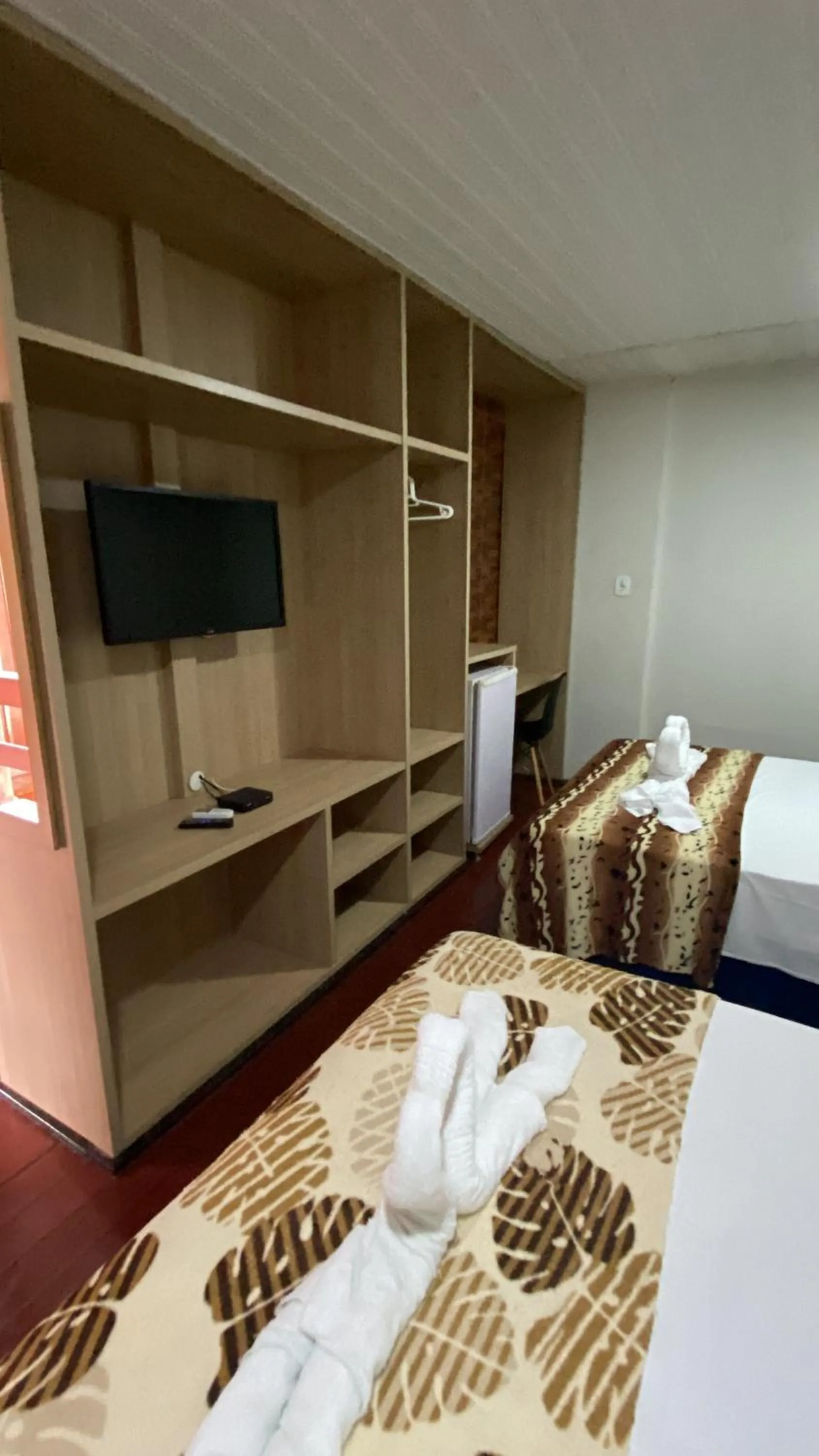 Bed in Pousada Encantos da Amazônia