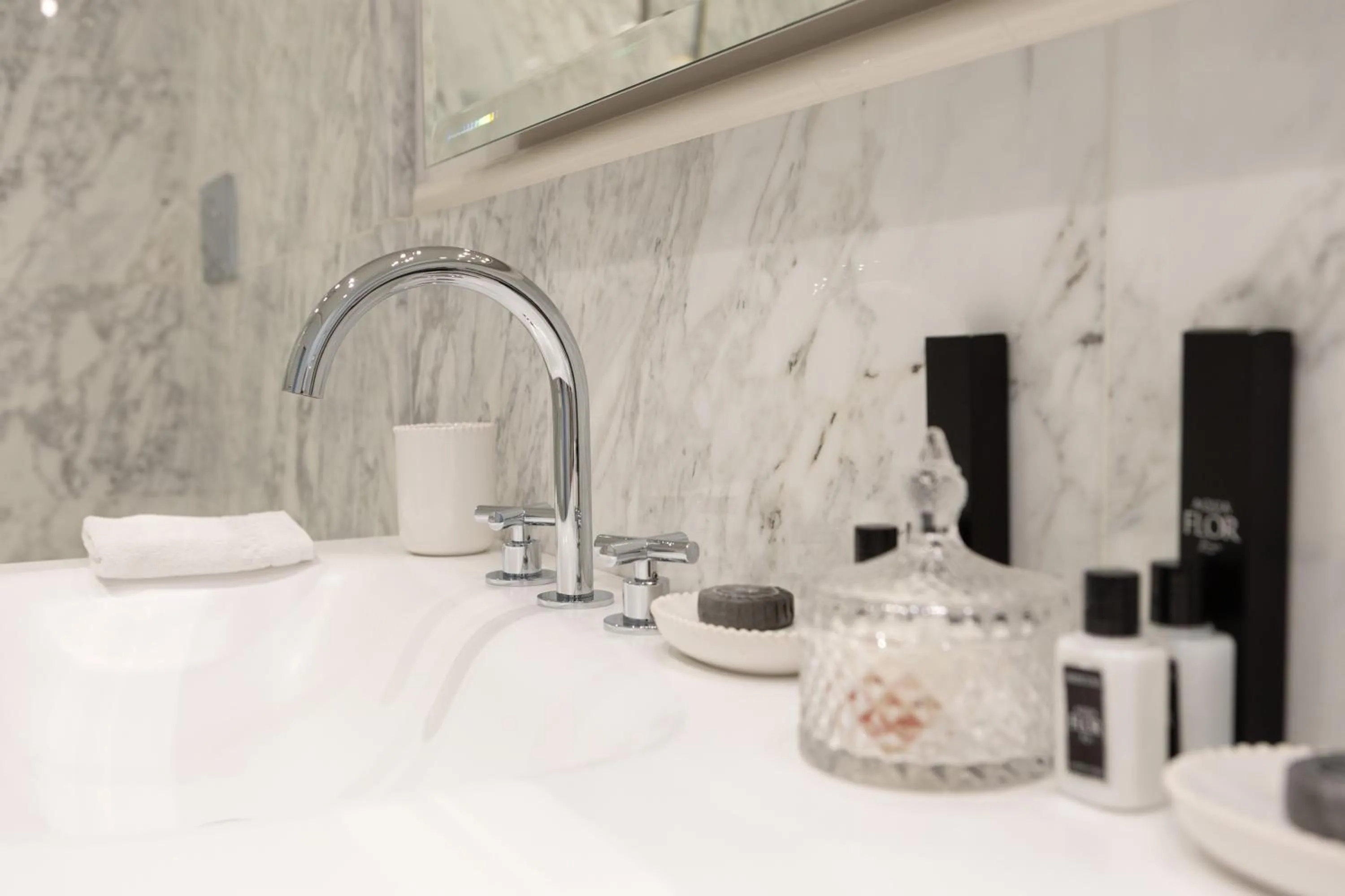 Bathroom in Corte Calzaiuoli Elegant Suites