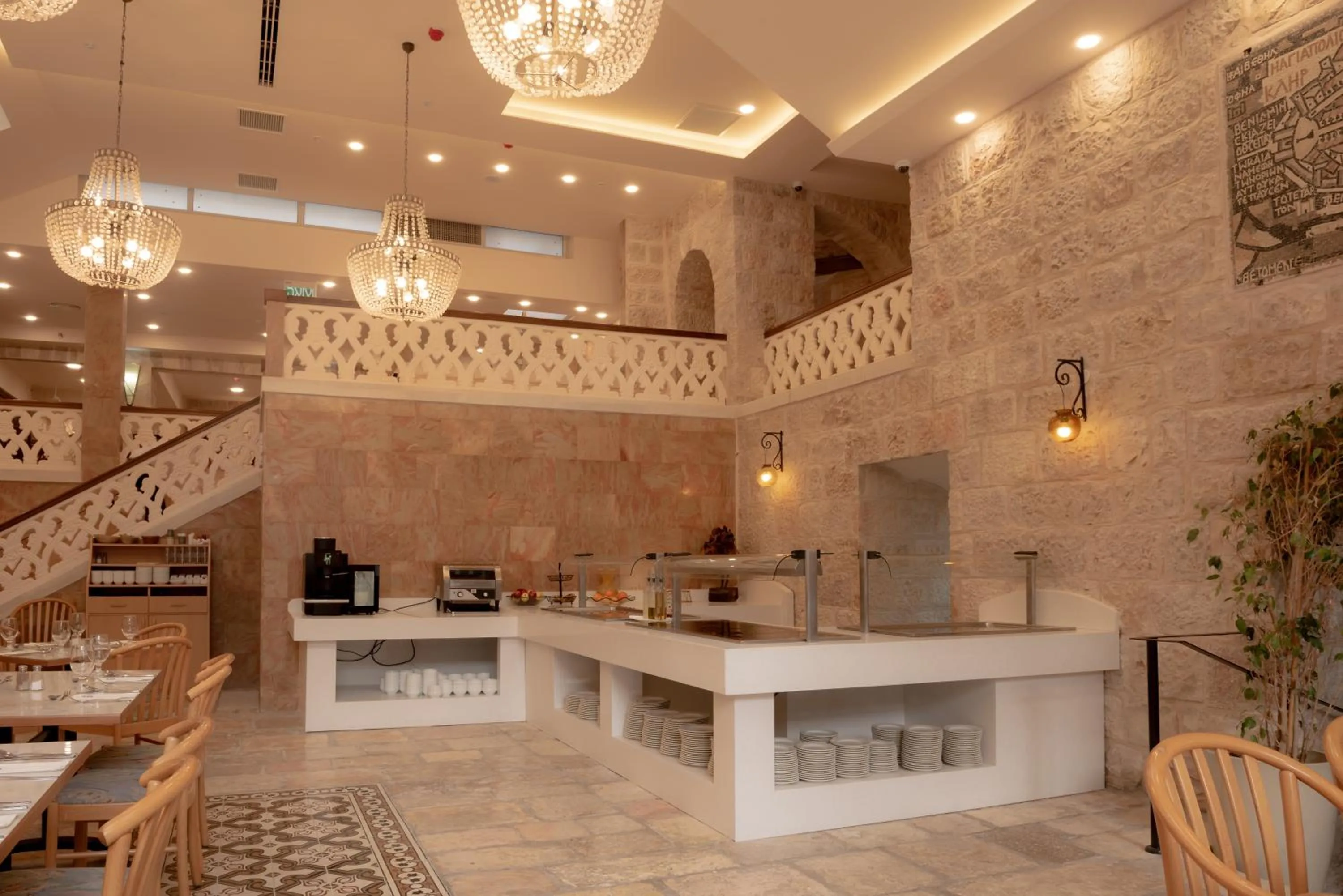 Dining area in Gloria Hotel