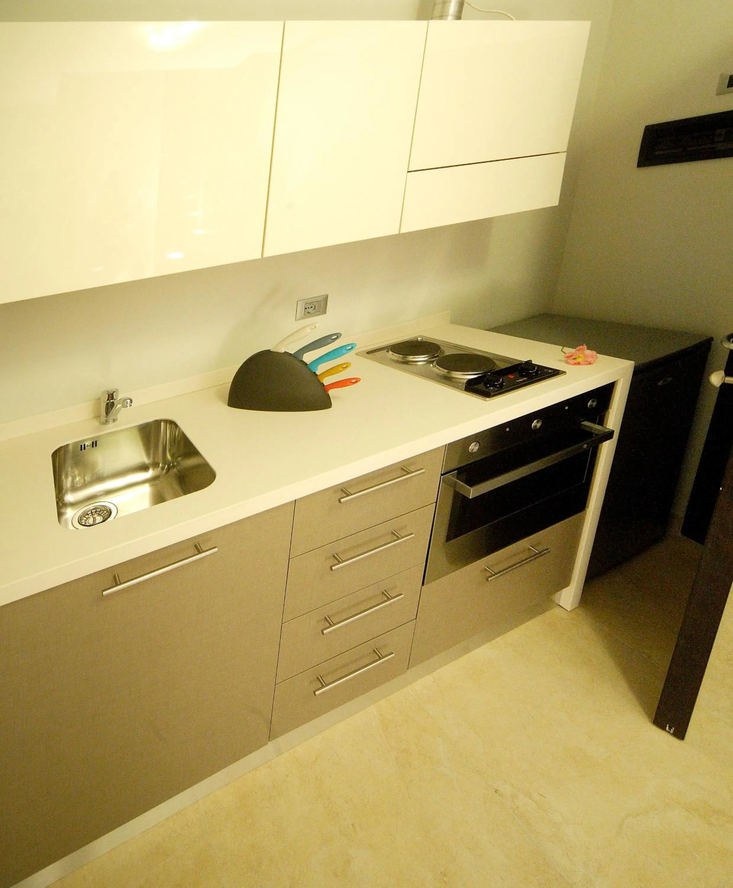 Kitchen or kitchenette in Residence Hotel Le Viole