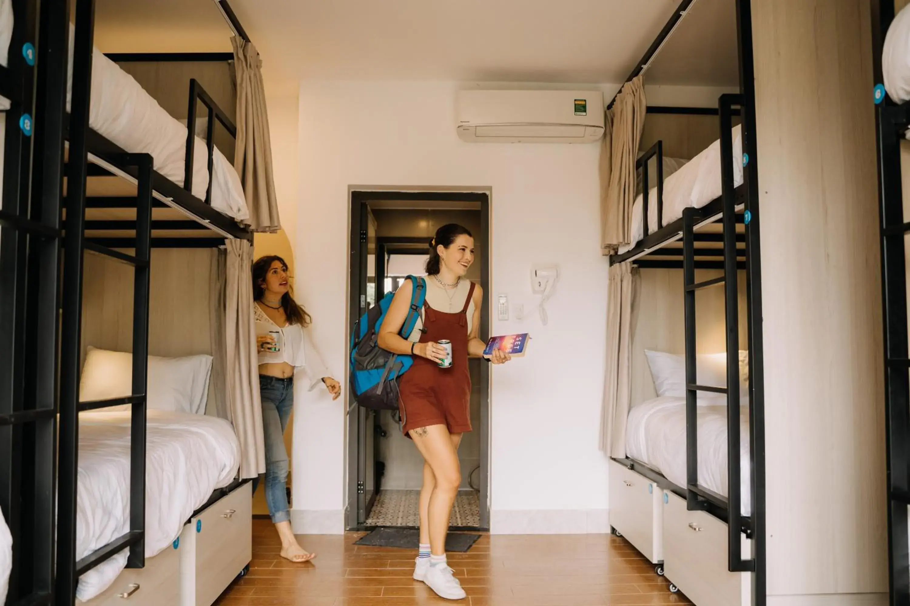 Bed in 6-Bed Female Dormitory Room in The Cuckoo's Nest Hostel and Bar managed by Hoianese Bed in 6-Bed Female Dormitory Room in The Cuckoo's Nest Hostel and Bar managed by Hoianese