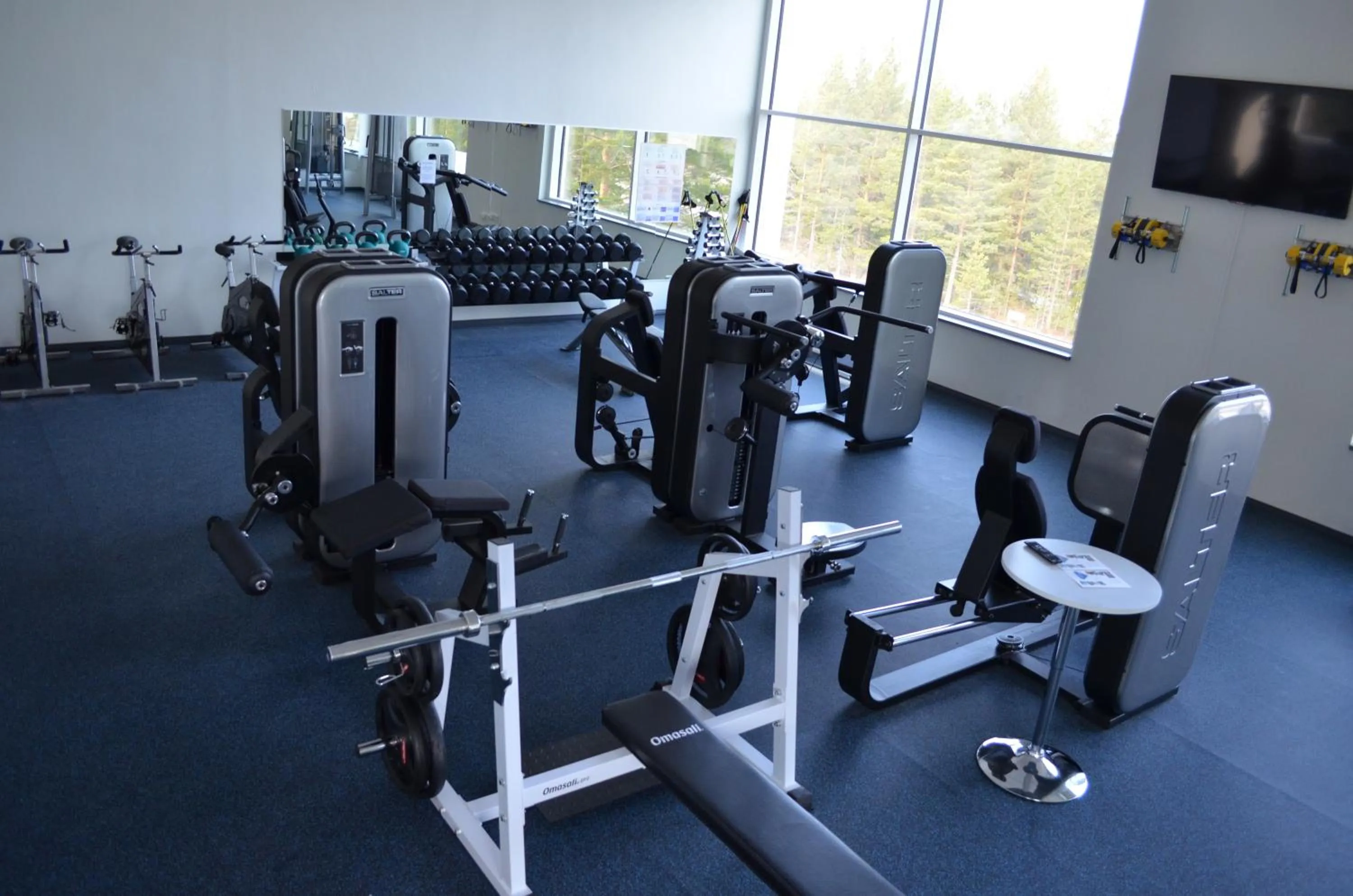 Fitness centre/facilities in Huoneistohotelli Lumihovi