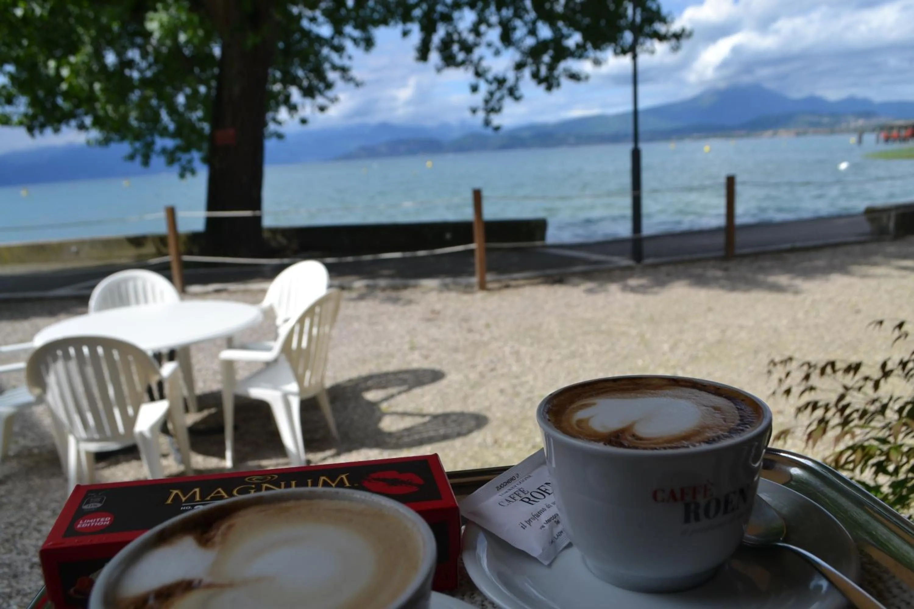 Lake view in Hotel Gasparina