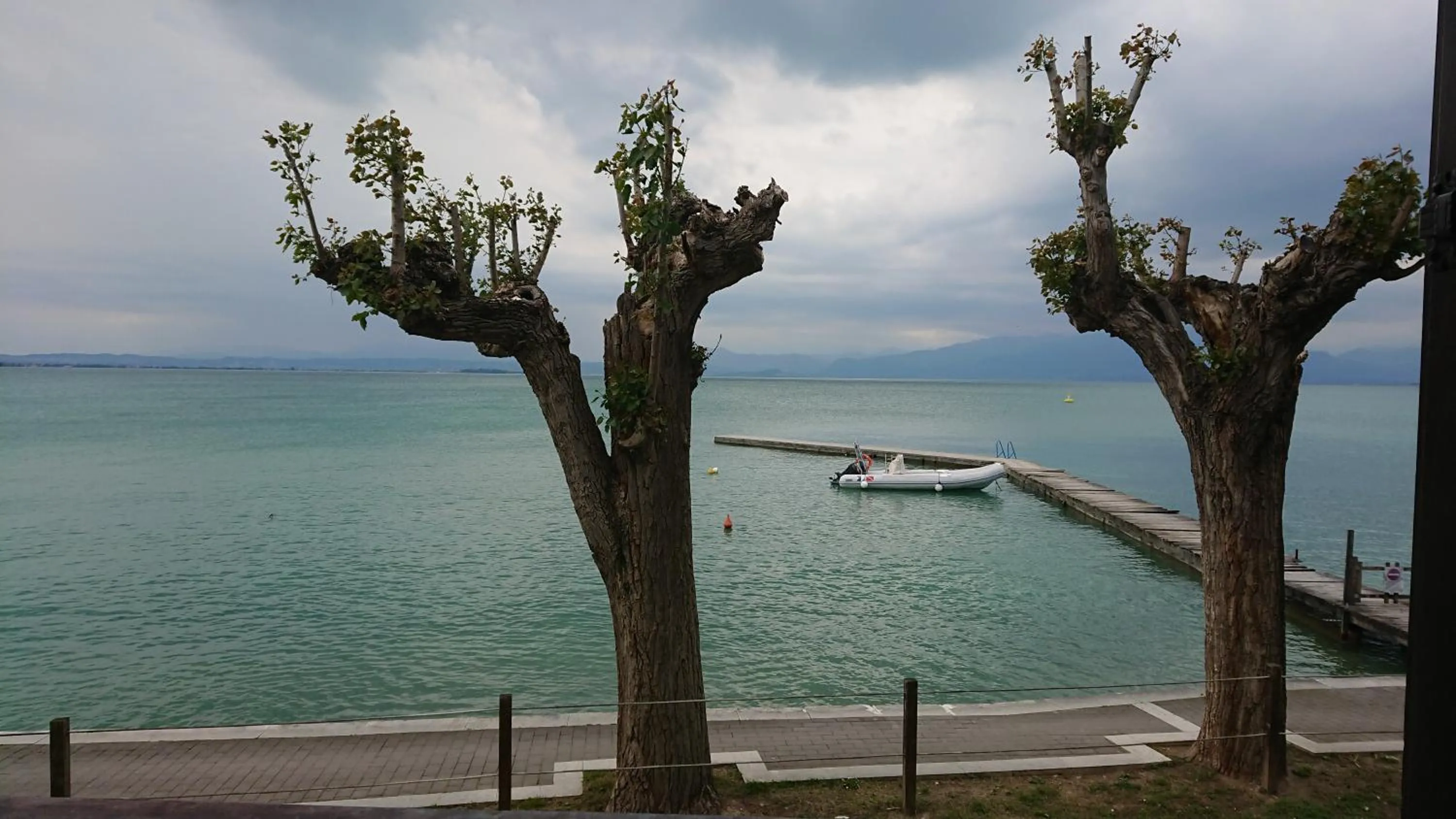 Lake view in Hotel Gasparina
