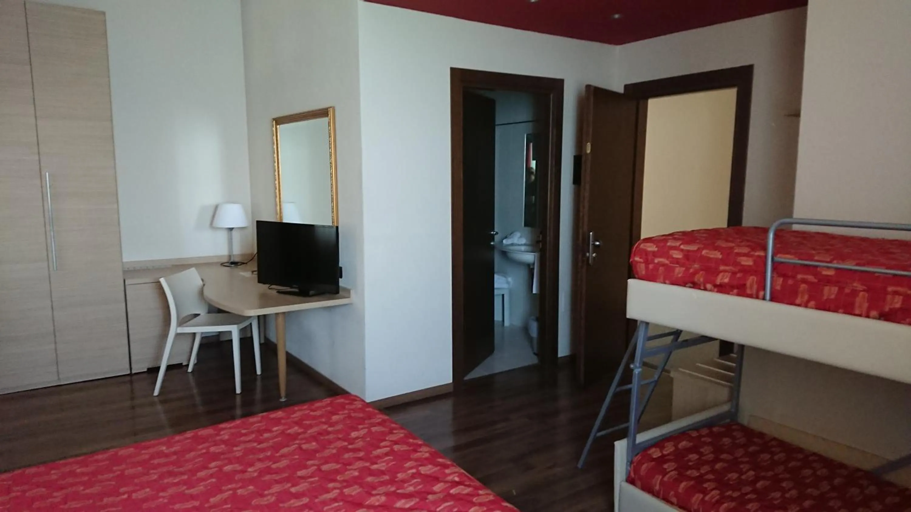 Bed in Hotel Gasparina