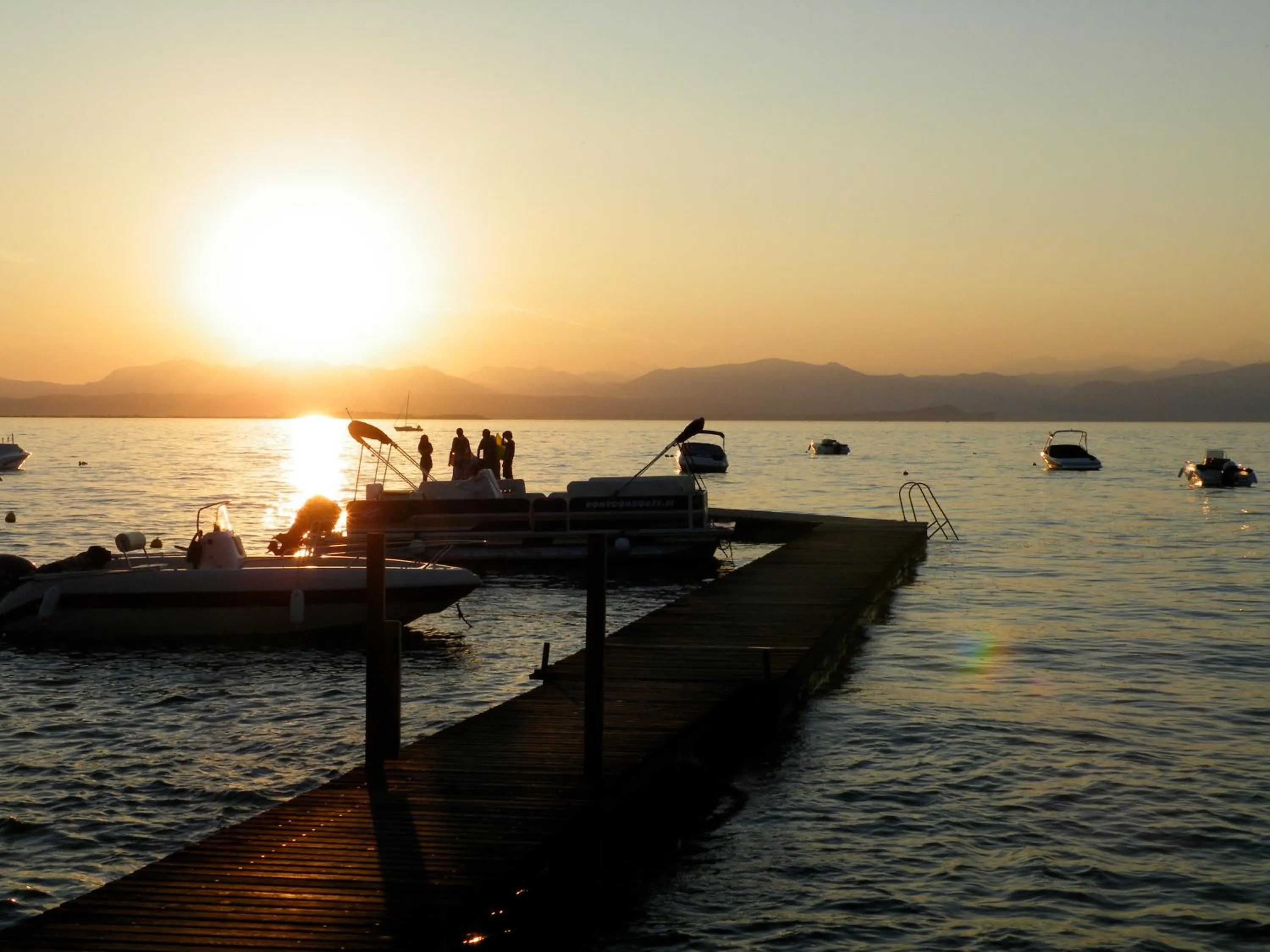 Sunset in Hotel Gasparina