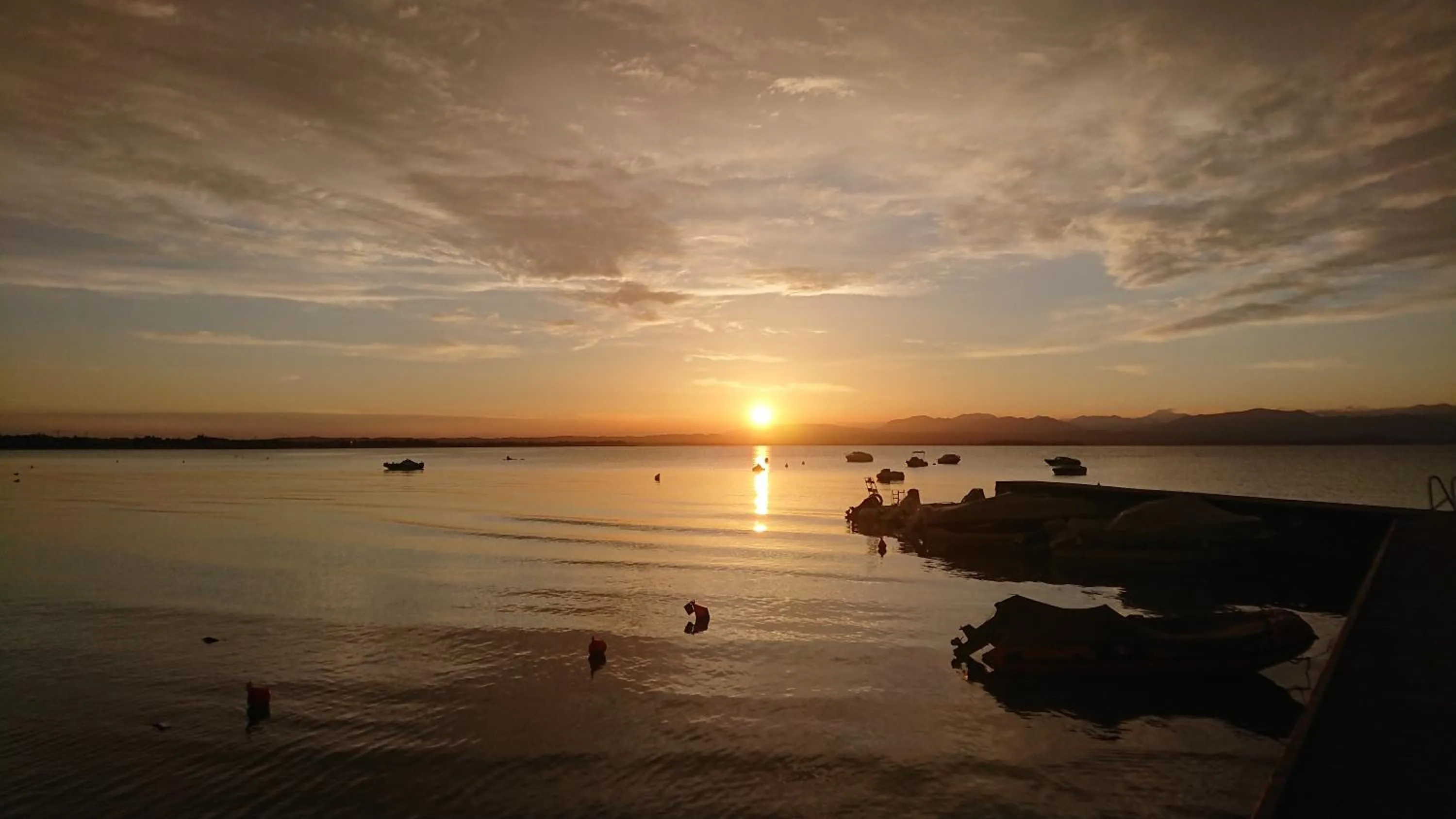Sunset in Hotel Gasparina