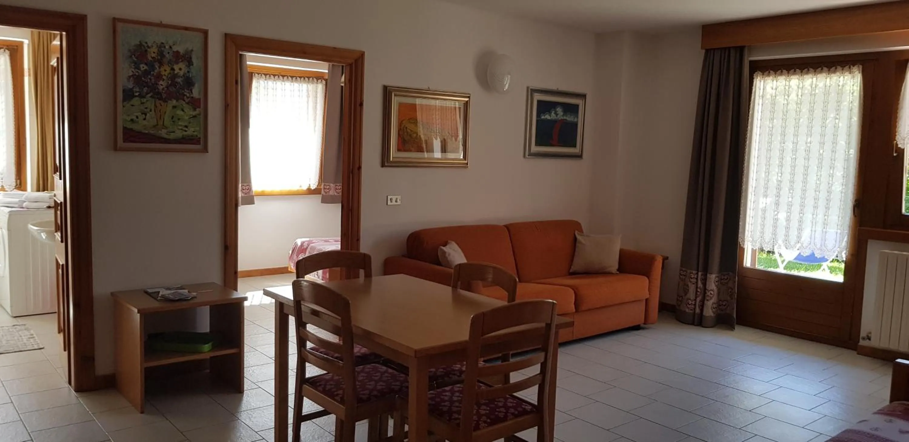 Living room in Baita al Pian