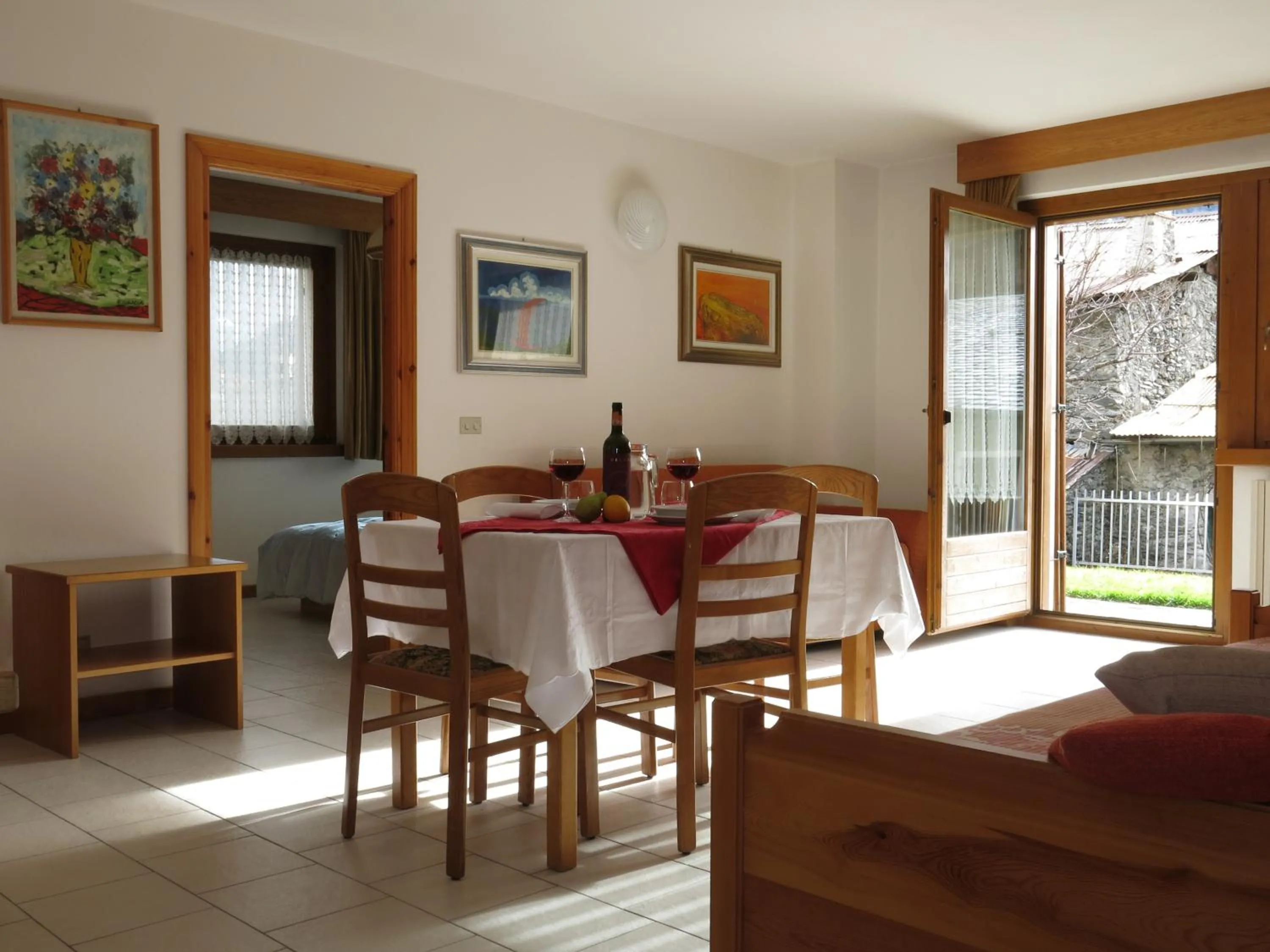 Living room in Baita al Pian