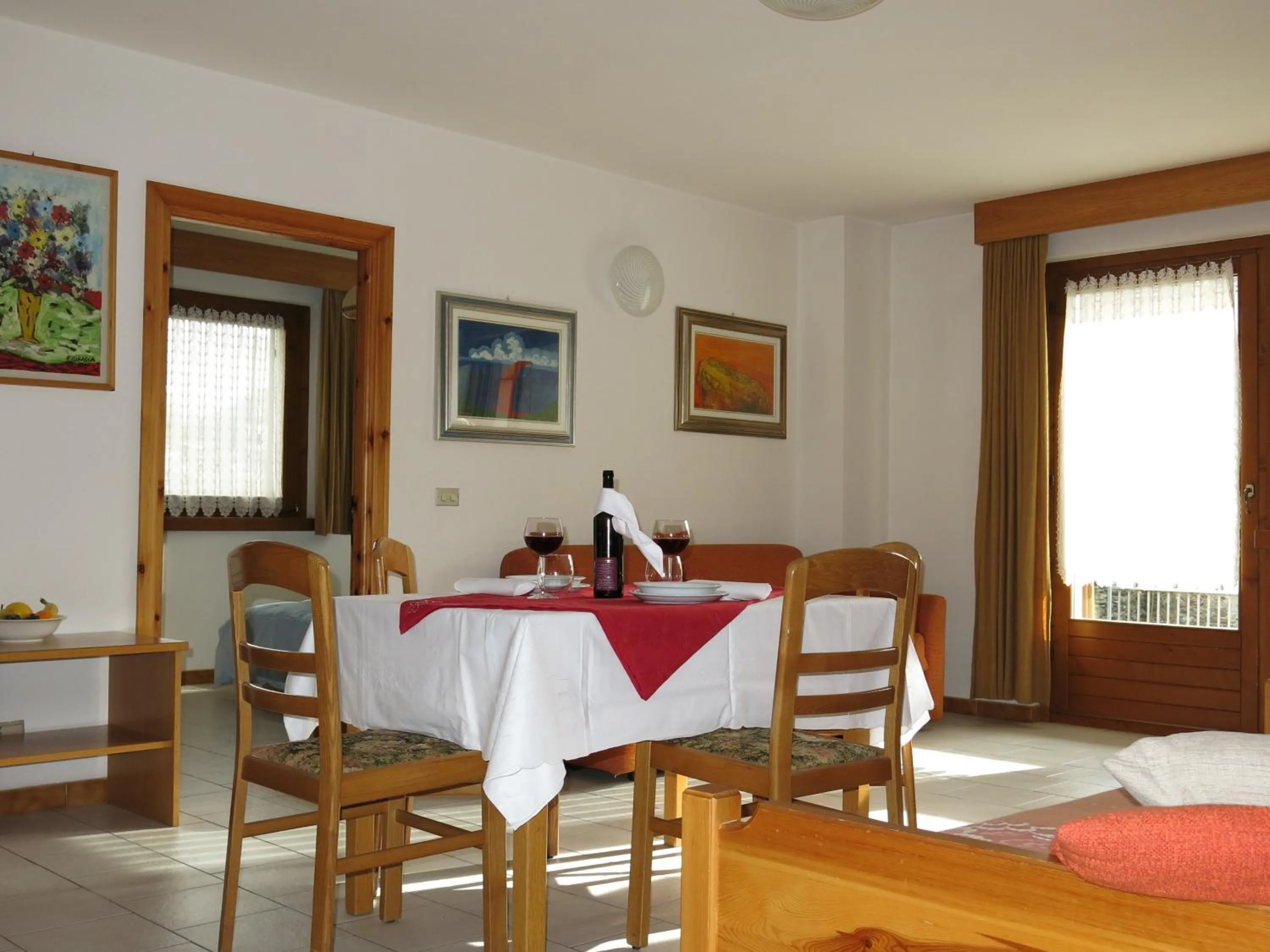 Living room in Baita al Pian