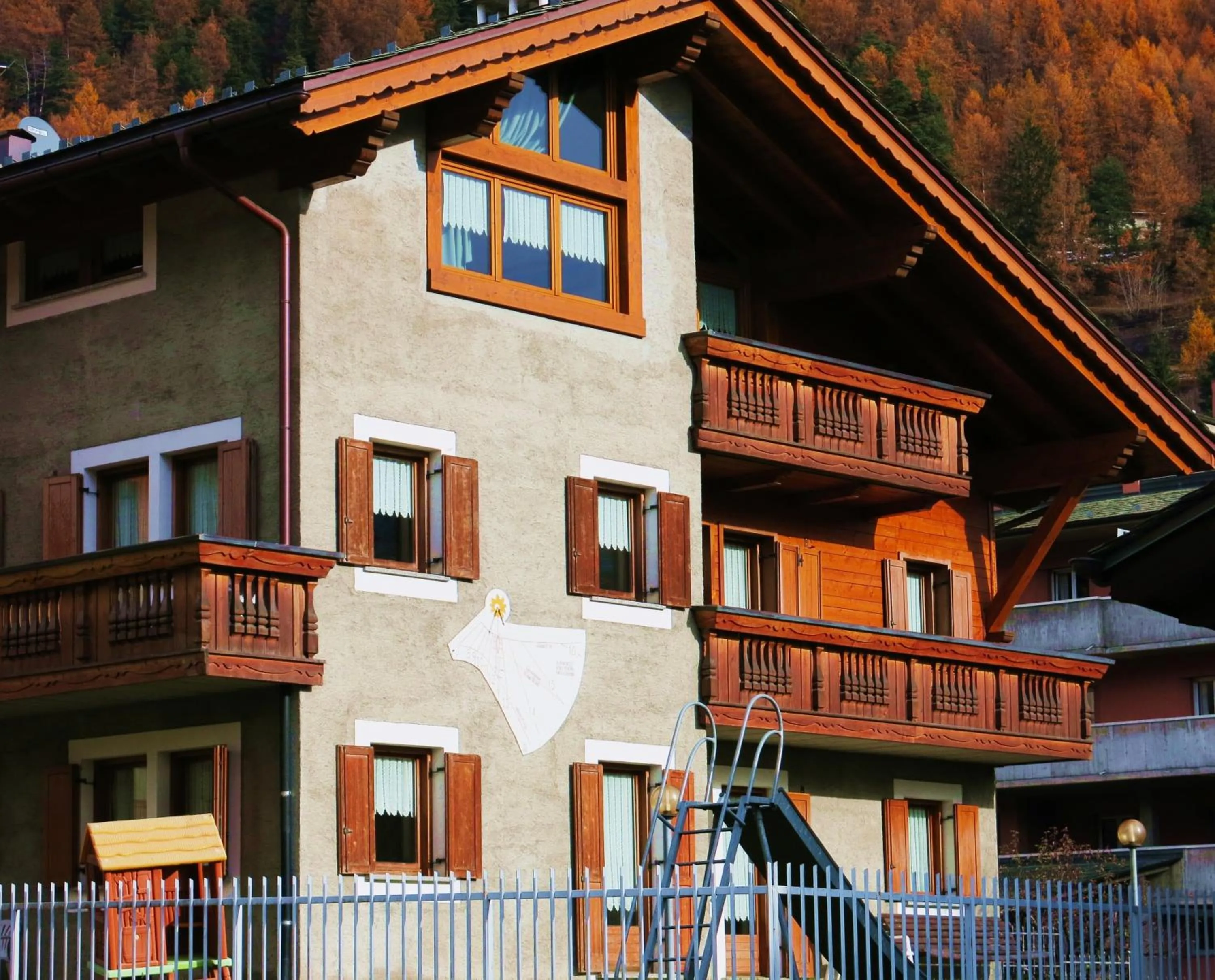 Facade/entrance in Baita al Pian