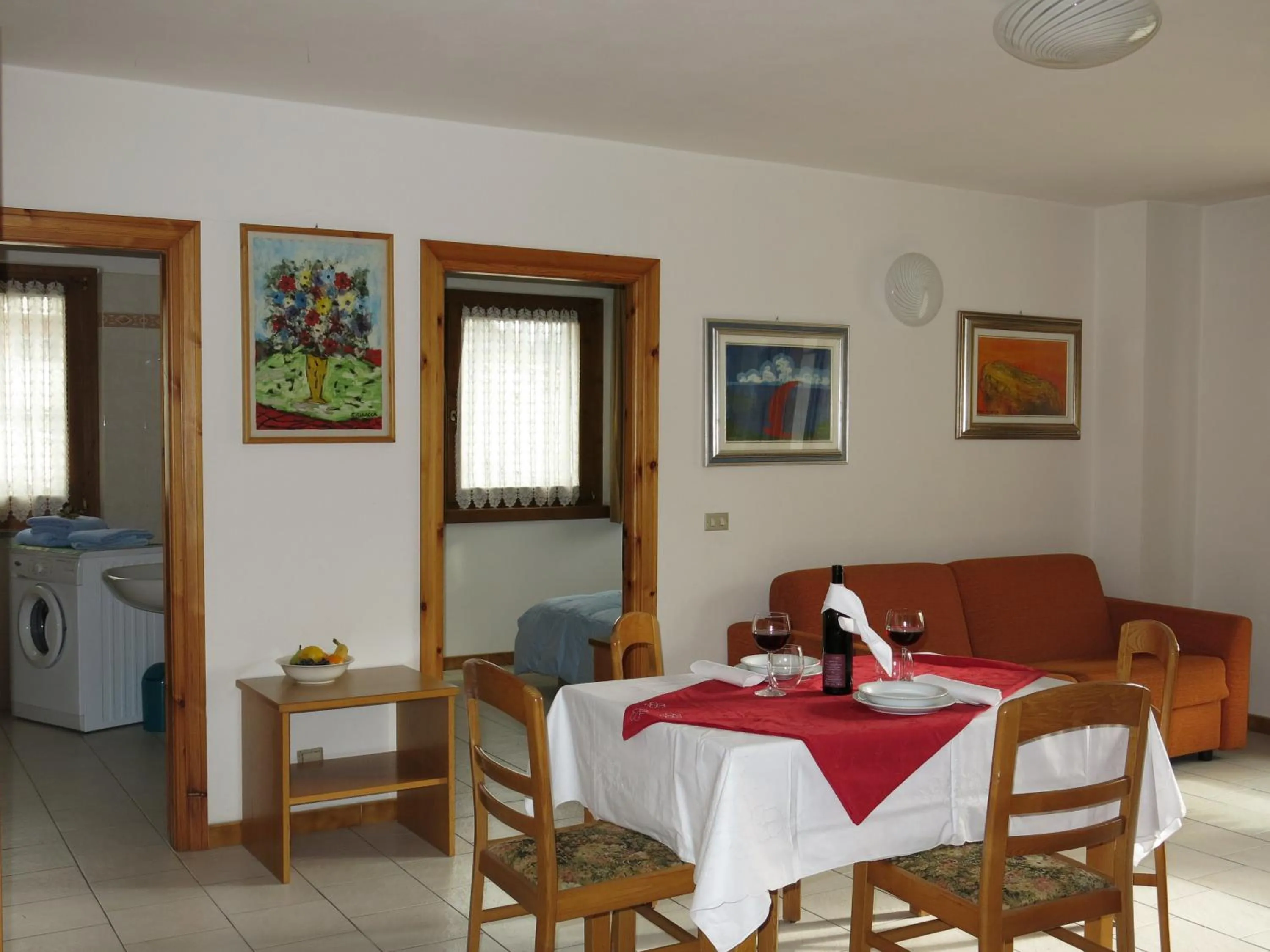 Living room in Baita al Pian