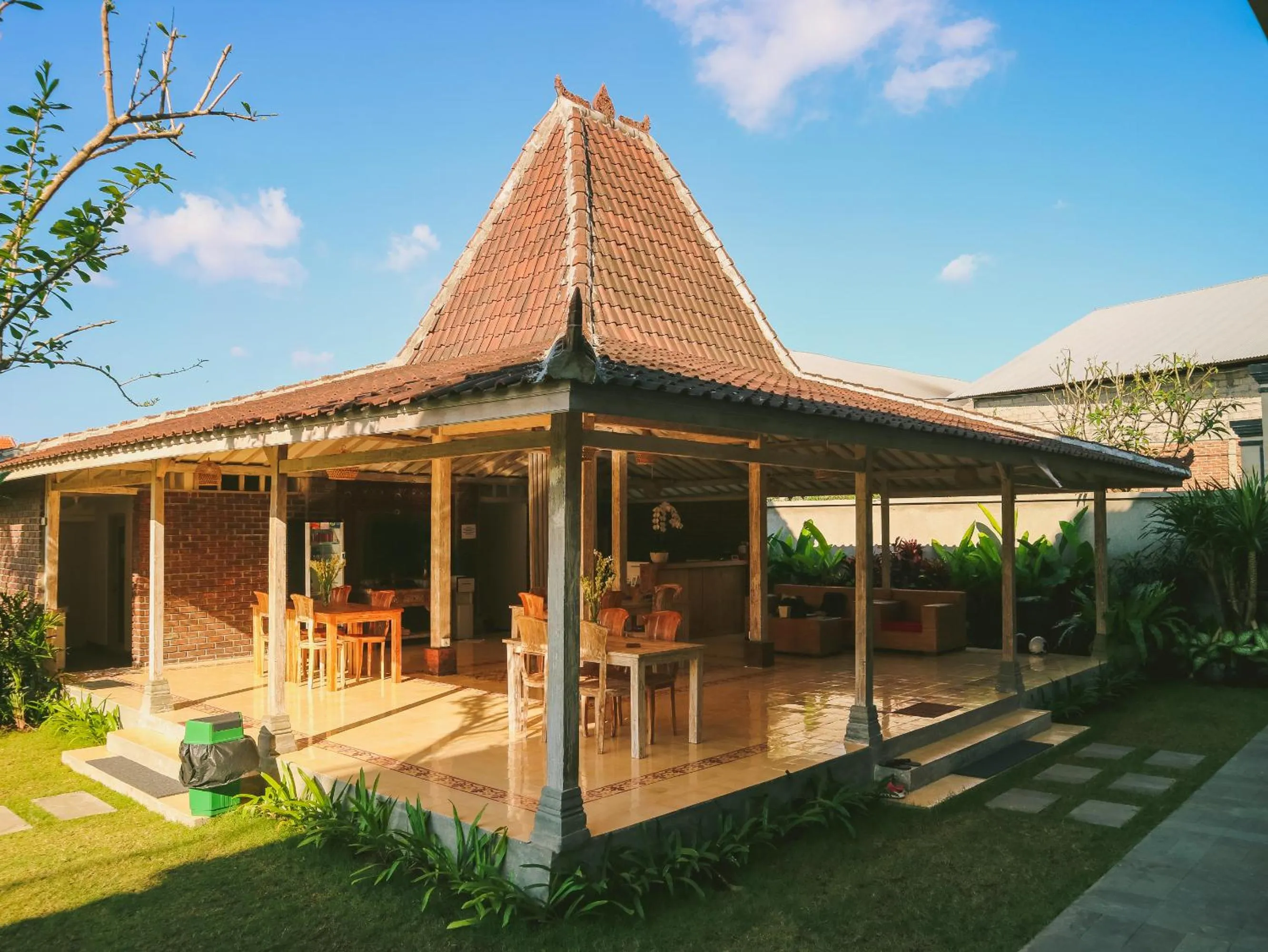 Patio in Puri Canggu Rooms 2