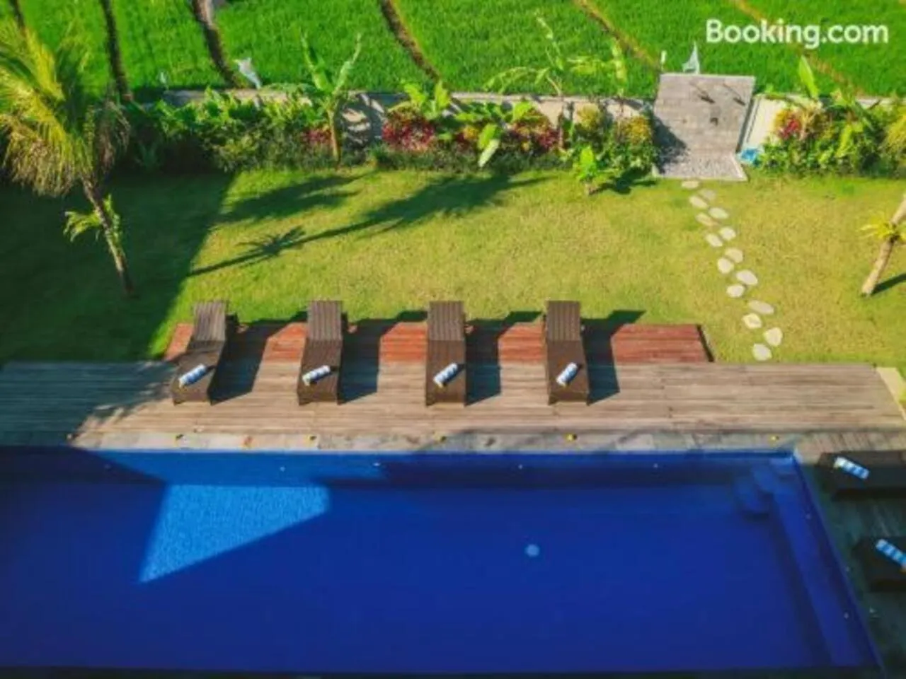 Garden view in Puri Canggu Rooms 2