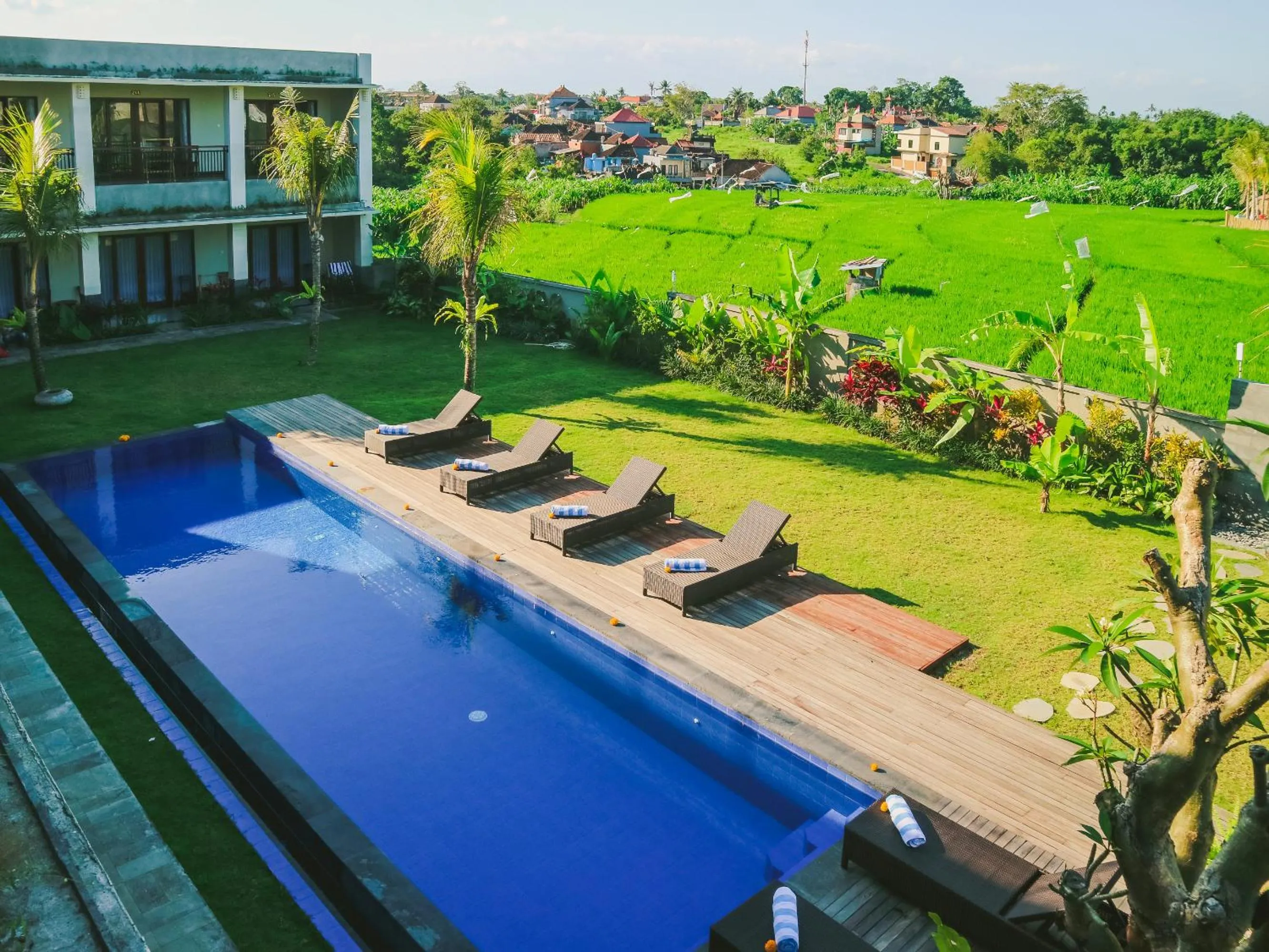 Garden view in Puri Canggu Rooms 2