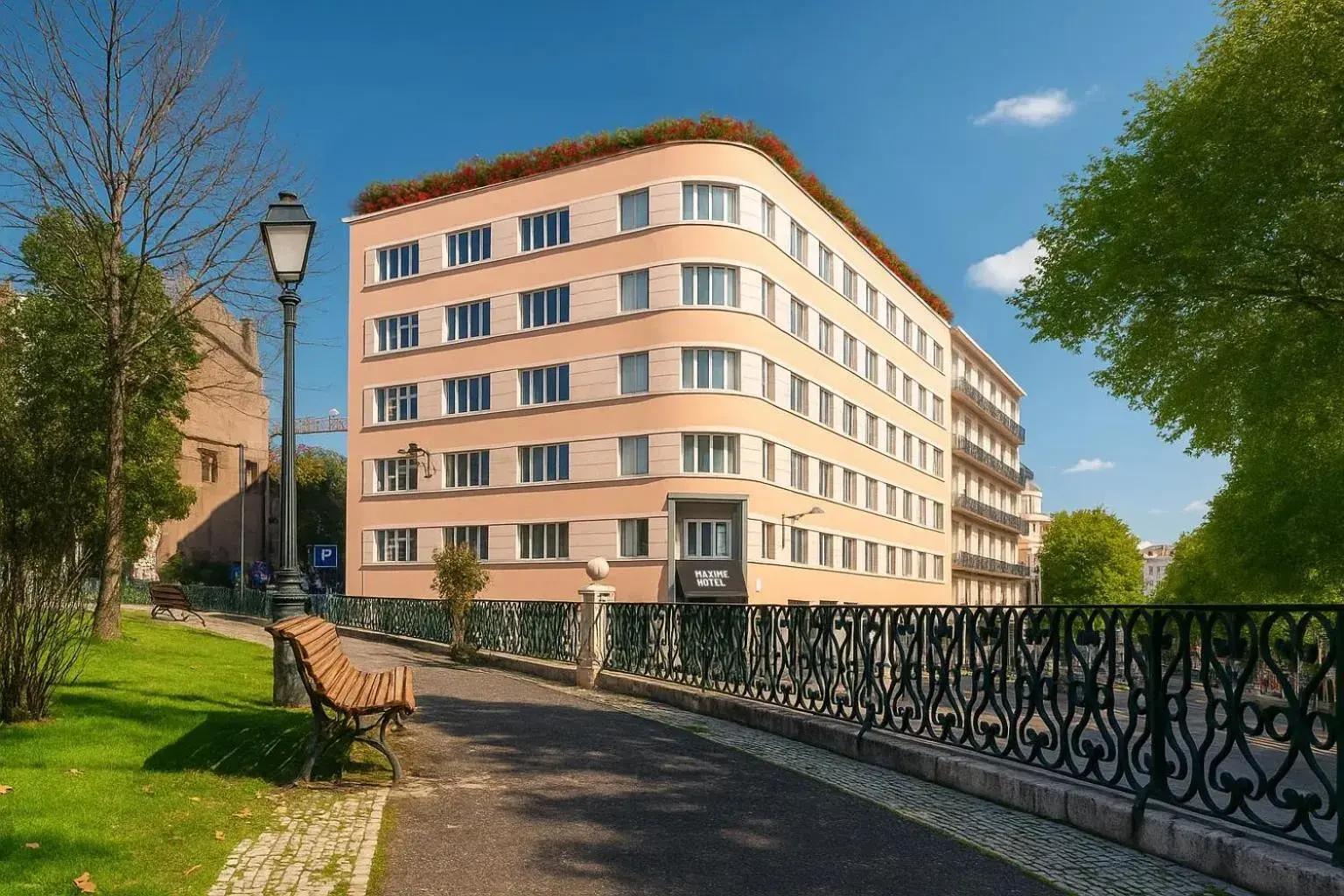 Property building in Maxime Boutique Hotel Avenida da Liberdade Property building in Maxime Boutique Hotel Avenida da Liberdade