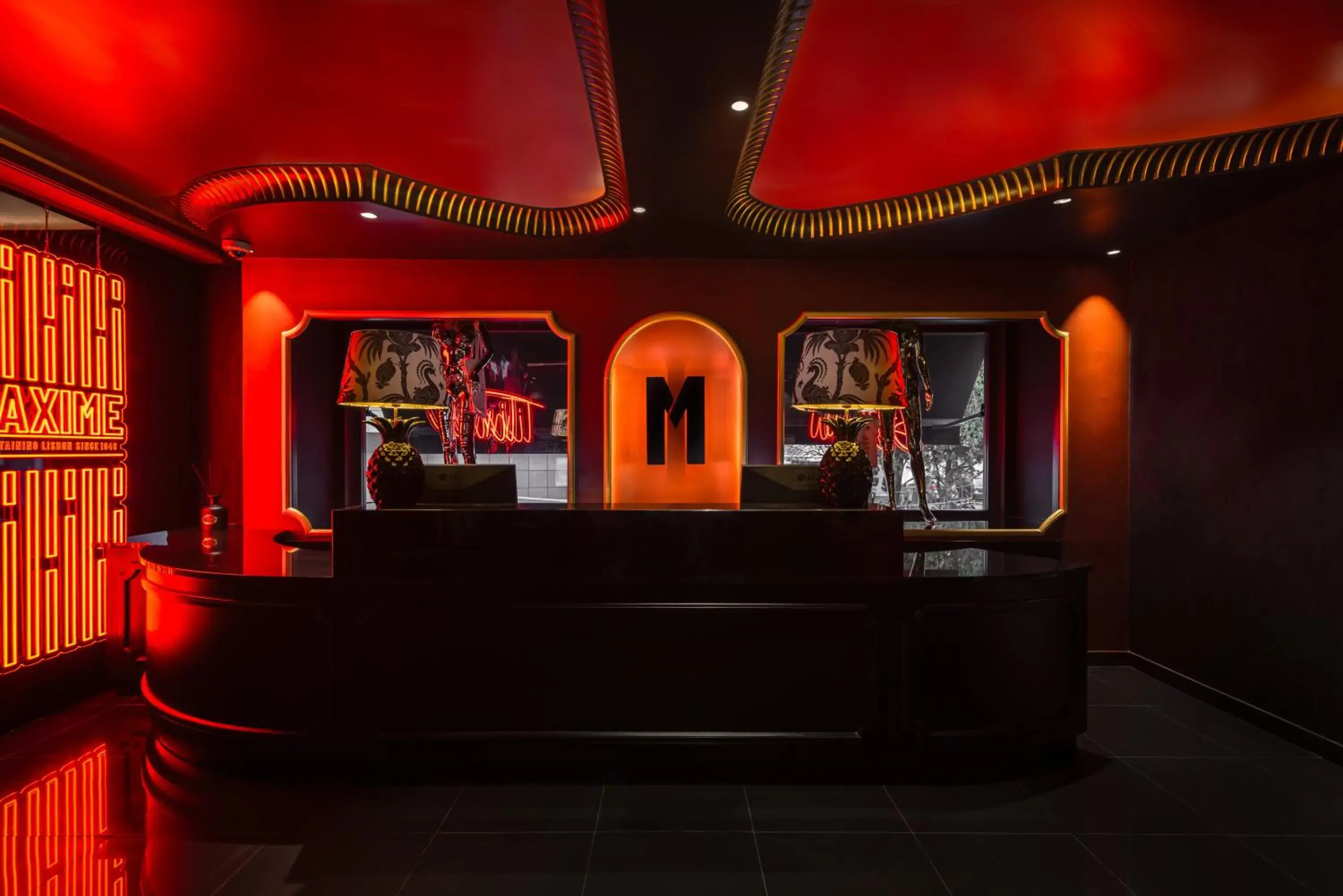 Lobby or reception in Maxime Boutique Hotel Avenida da Liberdade Lobby or reception in Maxime Boutique Hotel Avenida da Liberdade