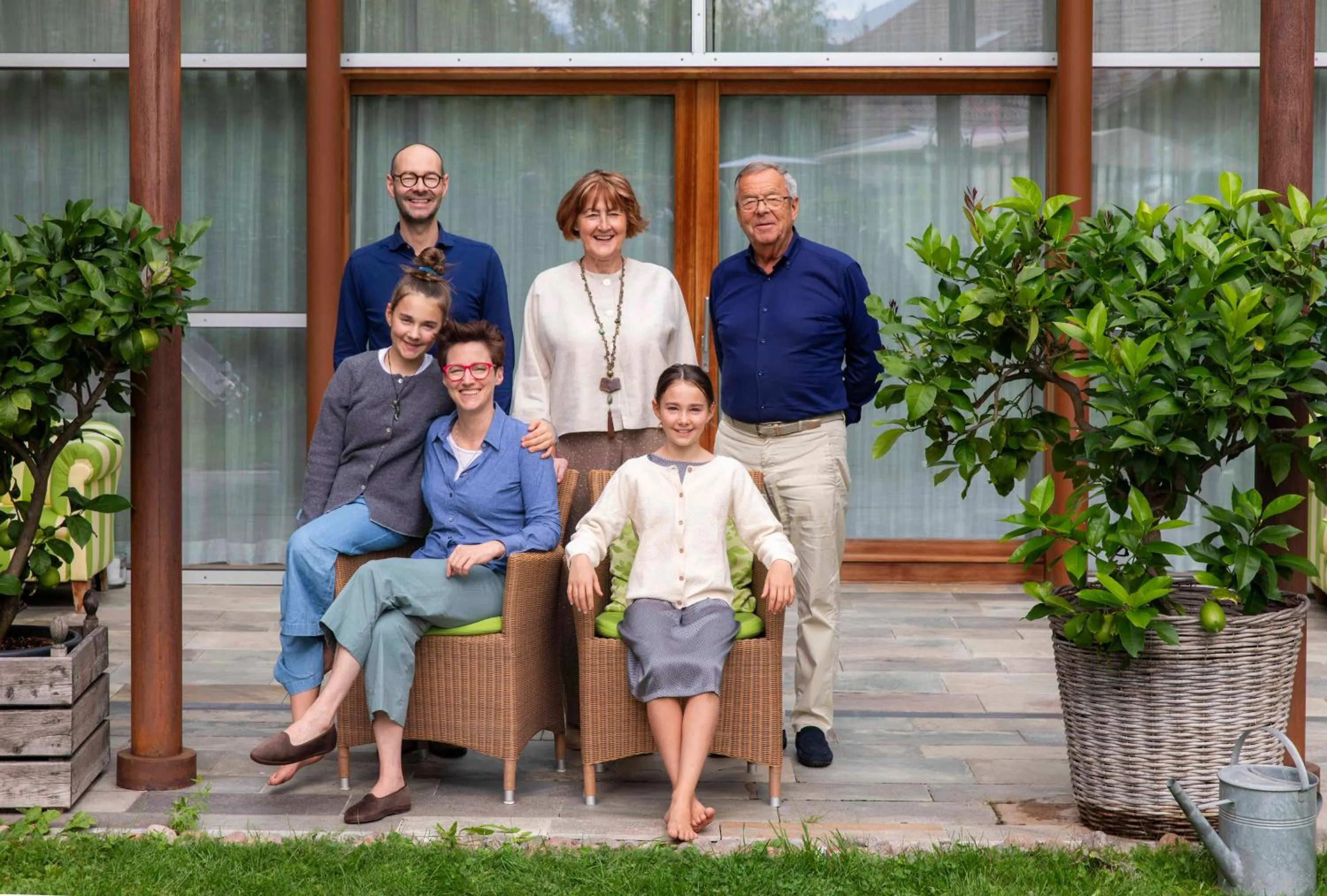 Family in Hotel Heubad