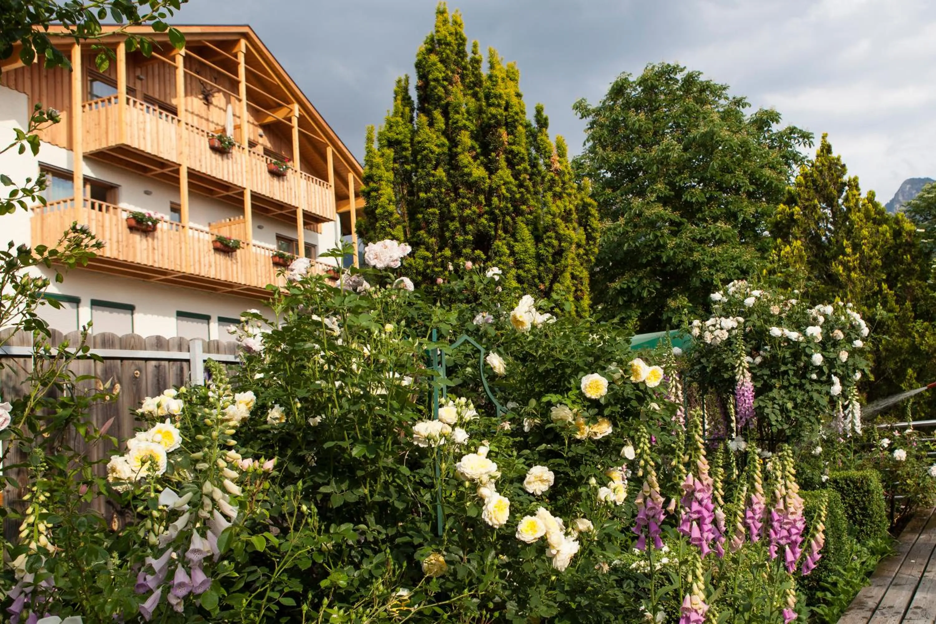 Garden in Hotel Heubad