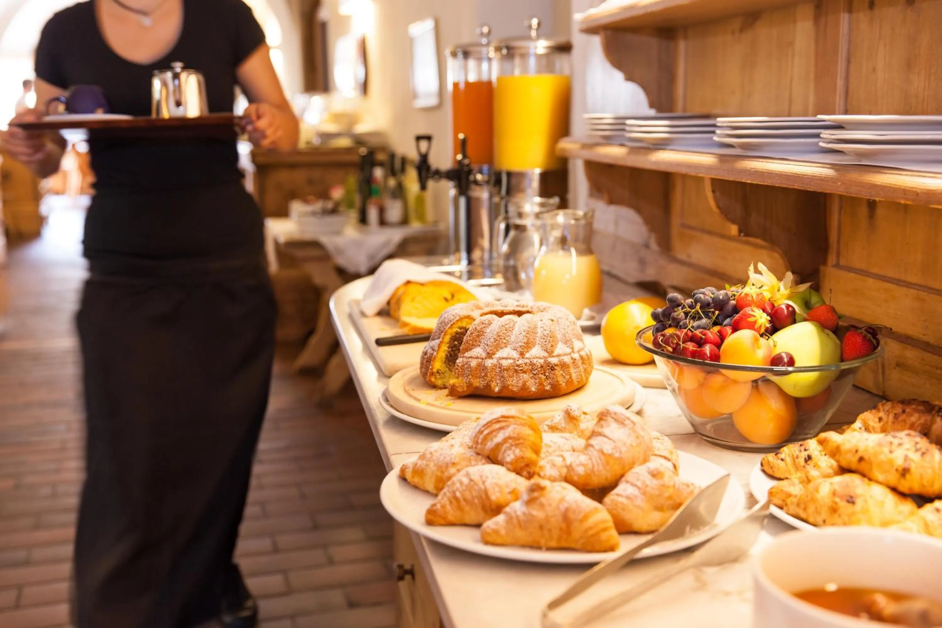 Food and drinks in Hotel Heubad