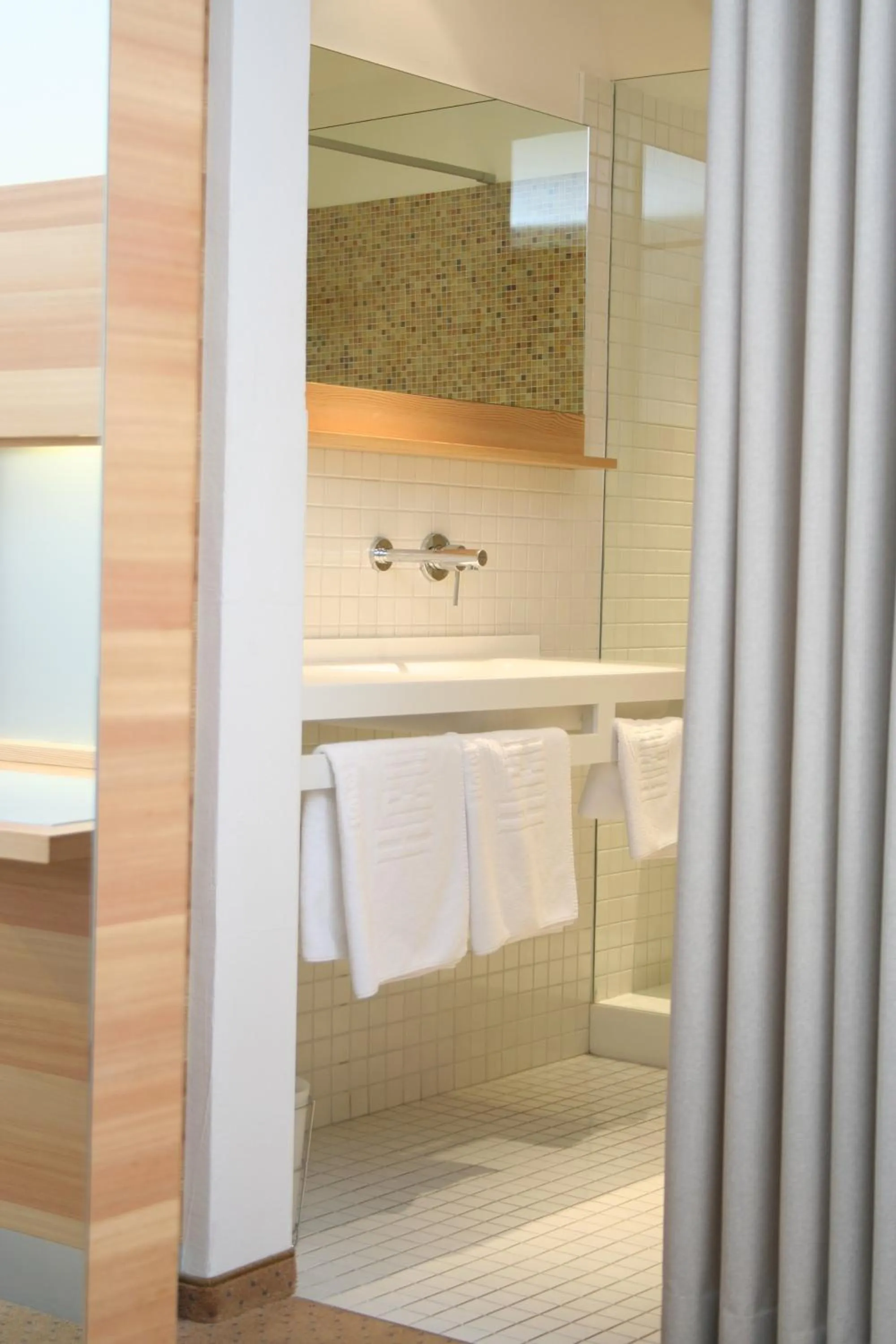 Bathroom in Hotel Heubad