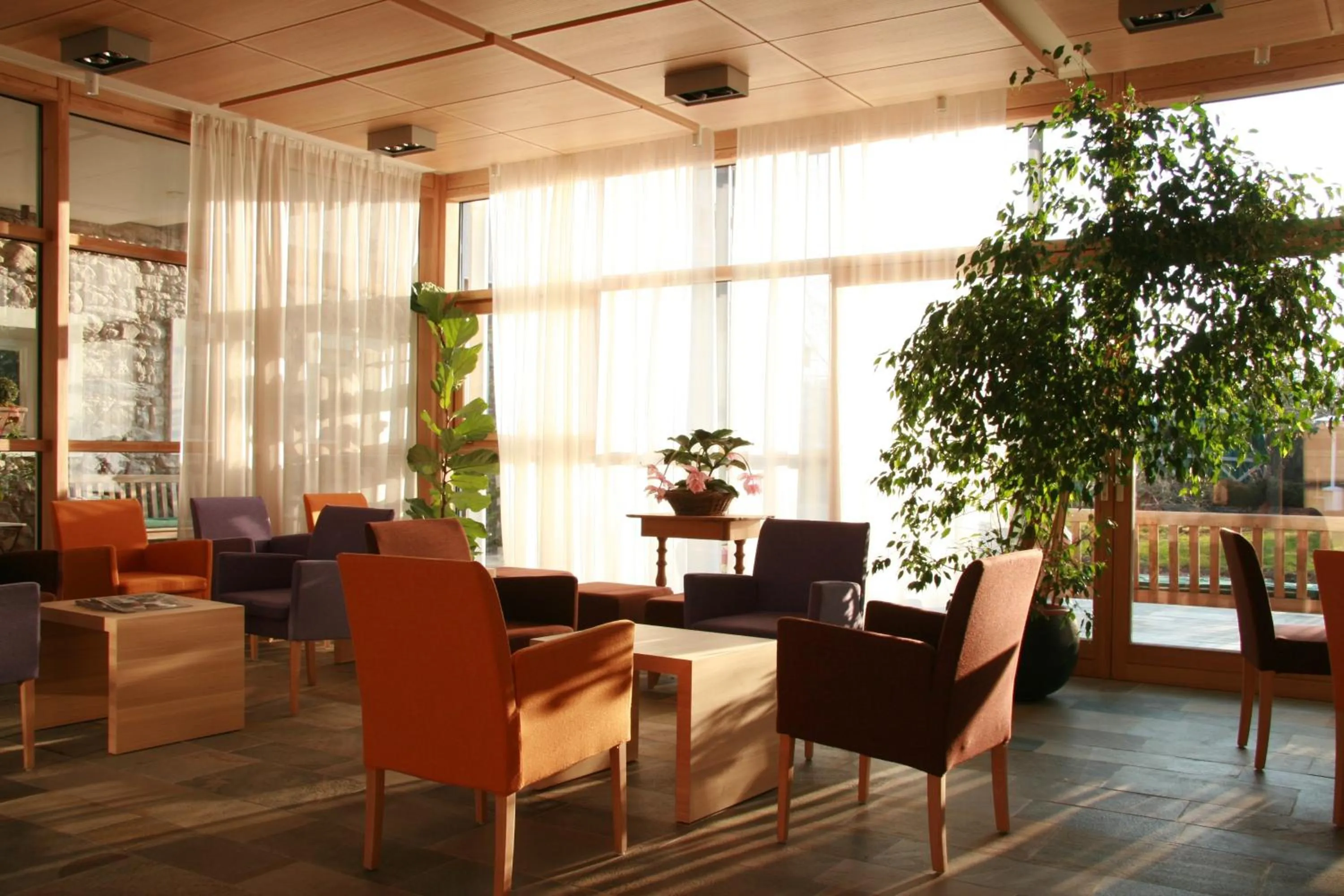 Lobby or reception in Hotel Heubad
