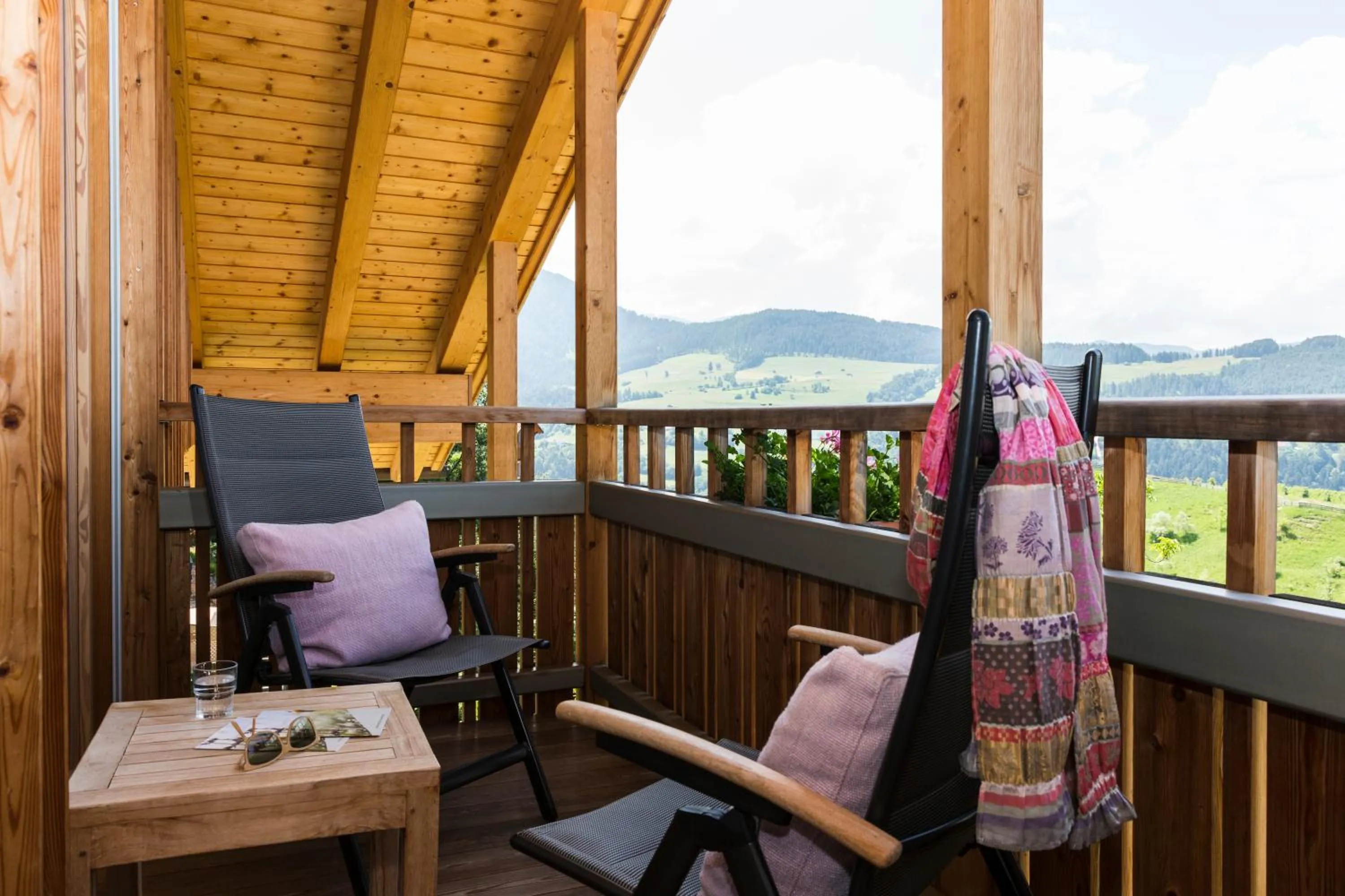 Balcony/Terrace in Hotel Heubad