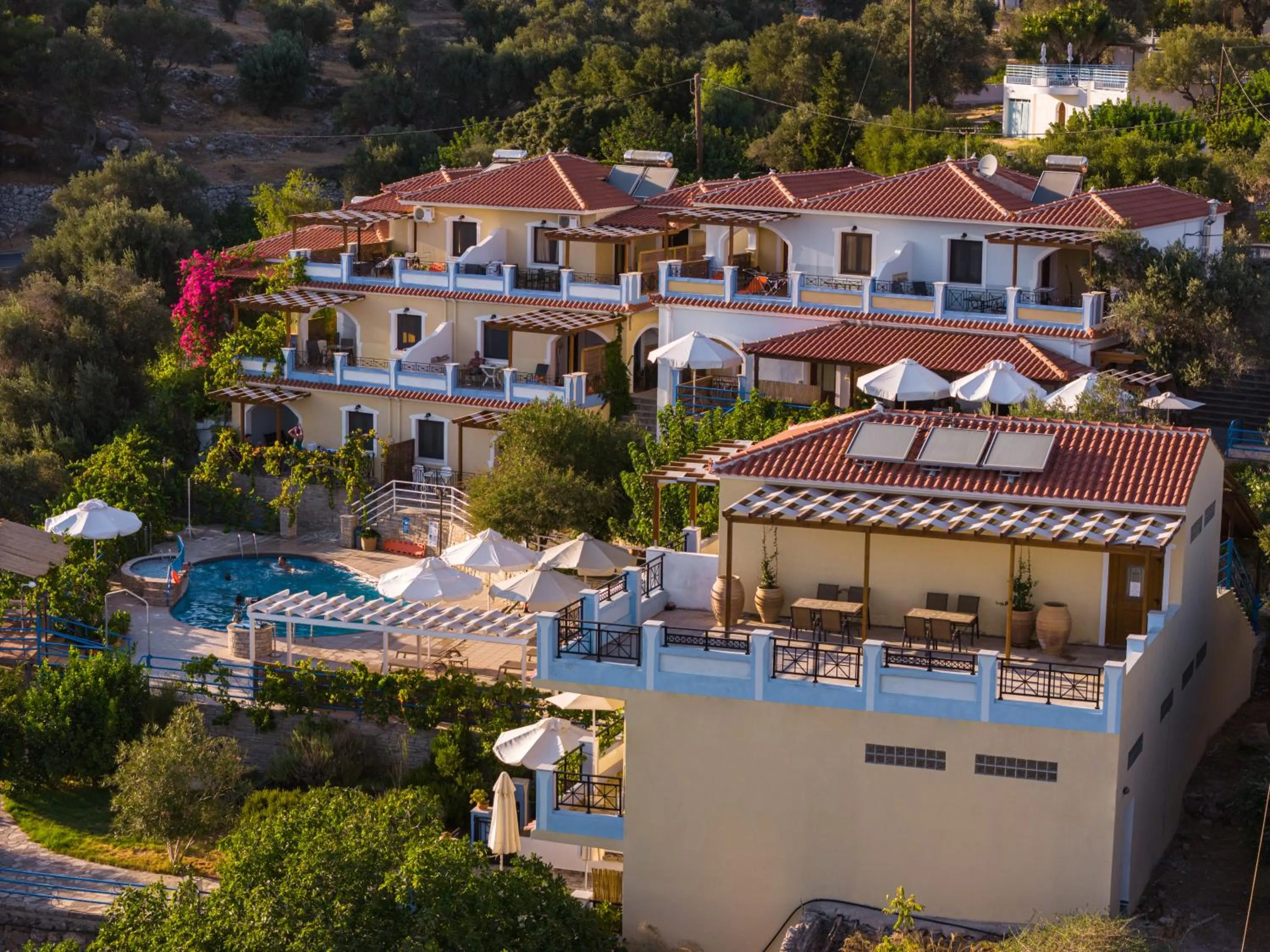 Property building in Pantheon Apartments & Studios