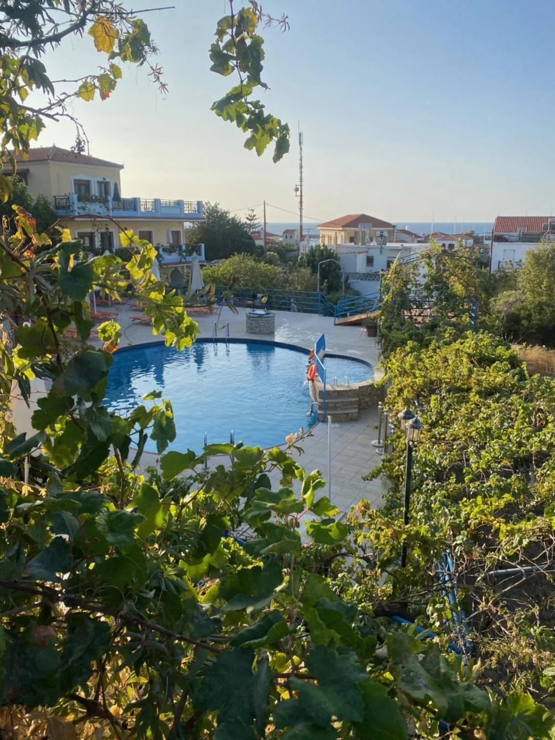 Swimming pool in Pantheon Apartments & Studios