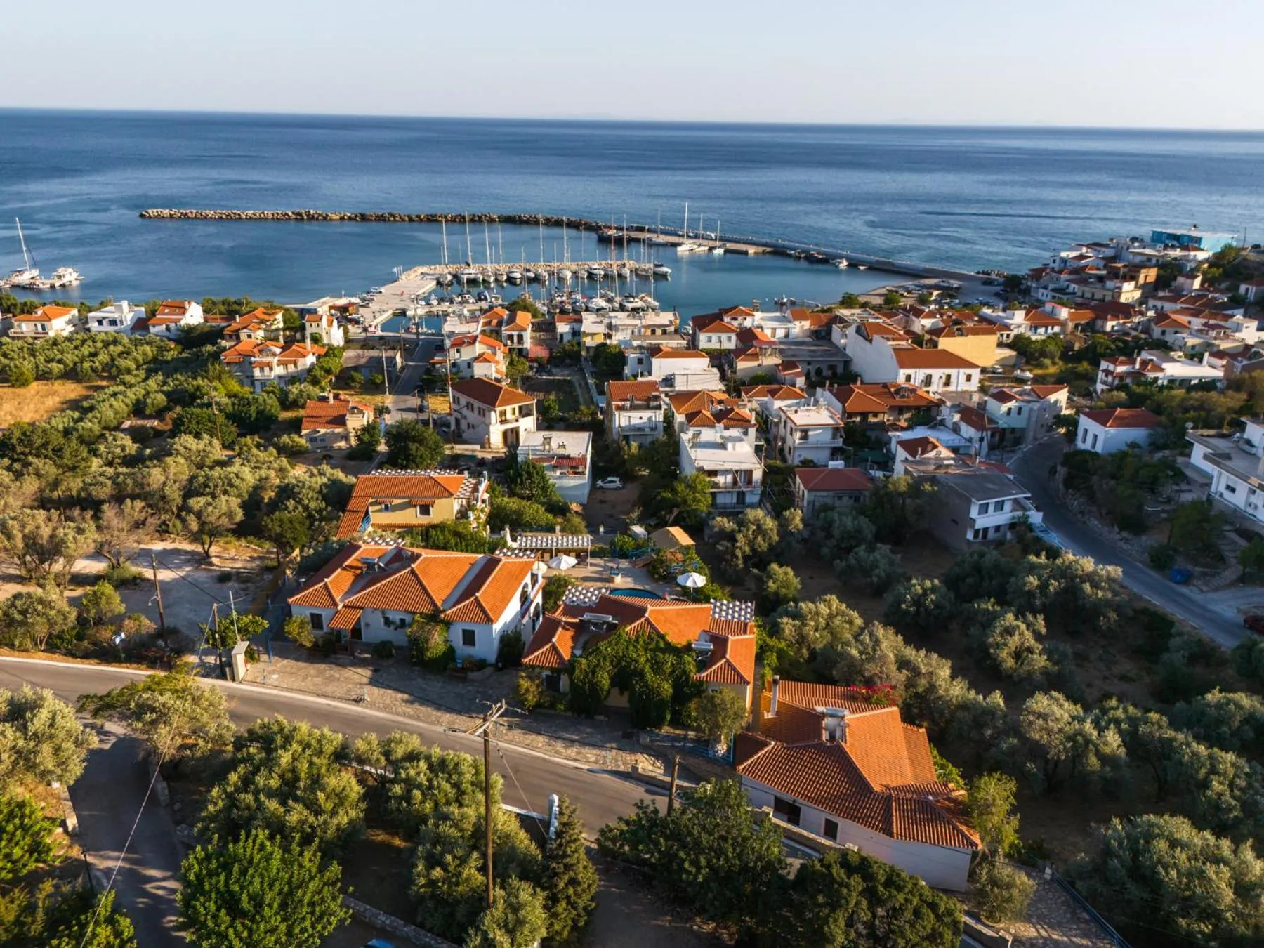 Property building in Pantheon Apartments & Studios