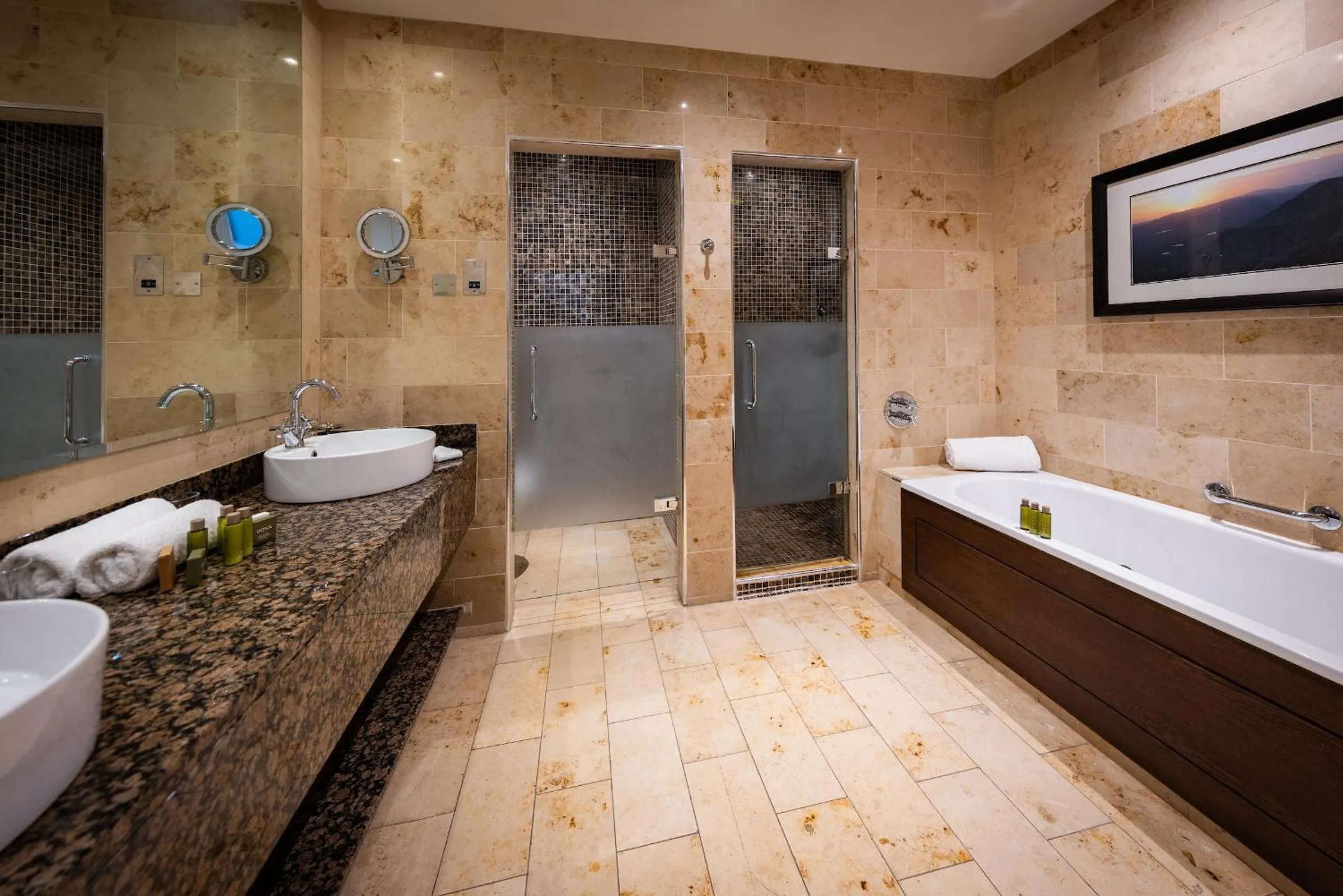Shower in Lough Eske Castle