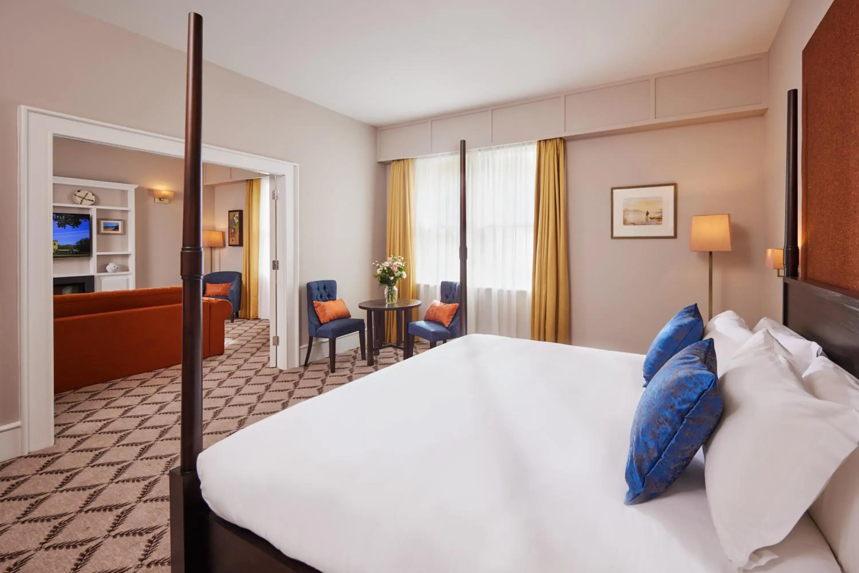 Bed in Lough Eske Castle Bed in Lough Eske Castle