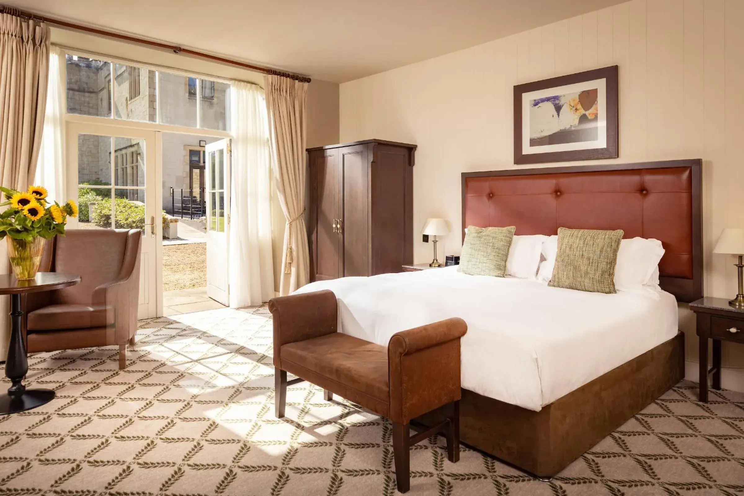 Bed in Lough Eske Castle Bed in Lough Eske Castle