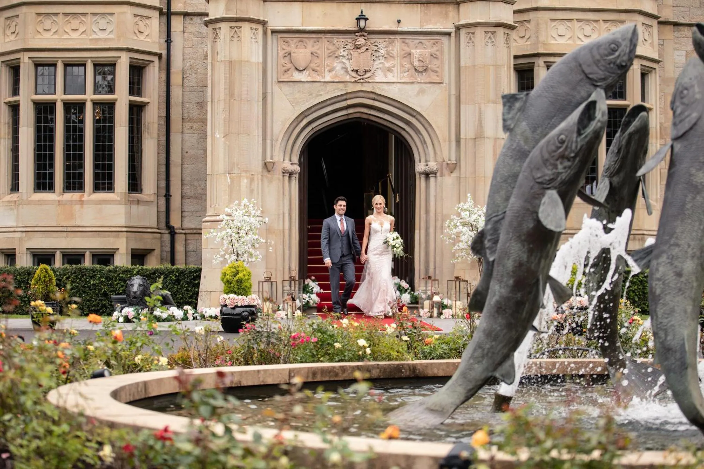 wedding in Lough Eske Castle