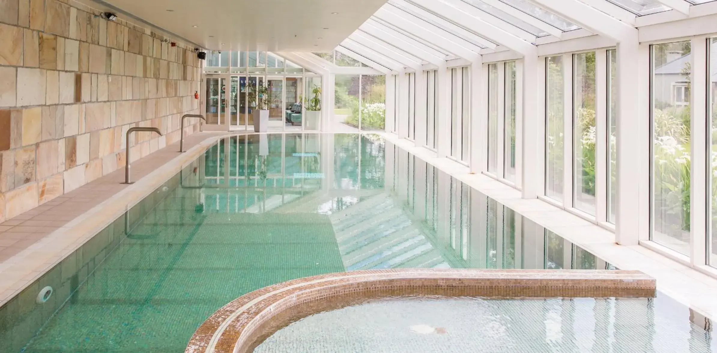 Swimming pool in Lough Eske Castle Swimming pool in Lough Eske Castle