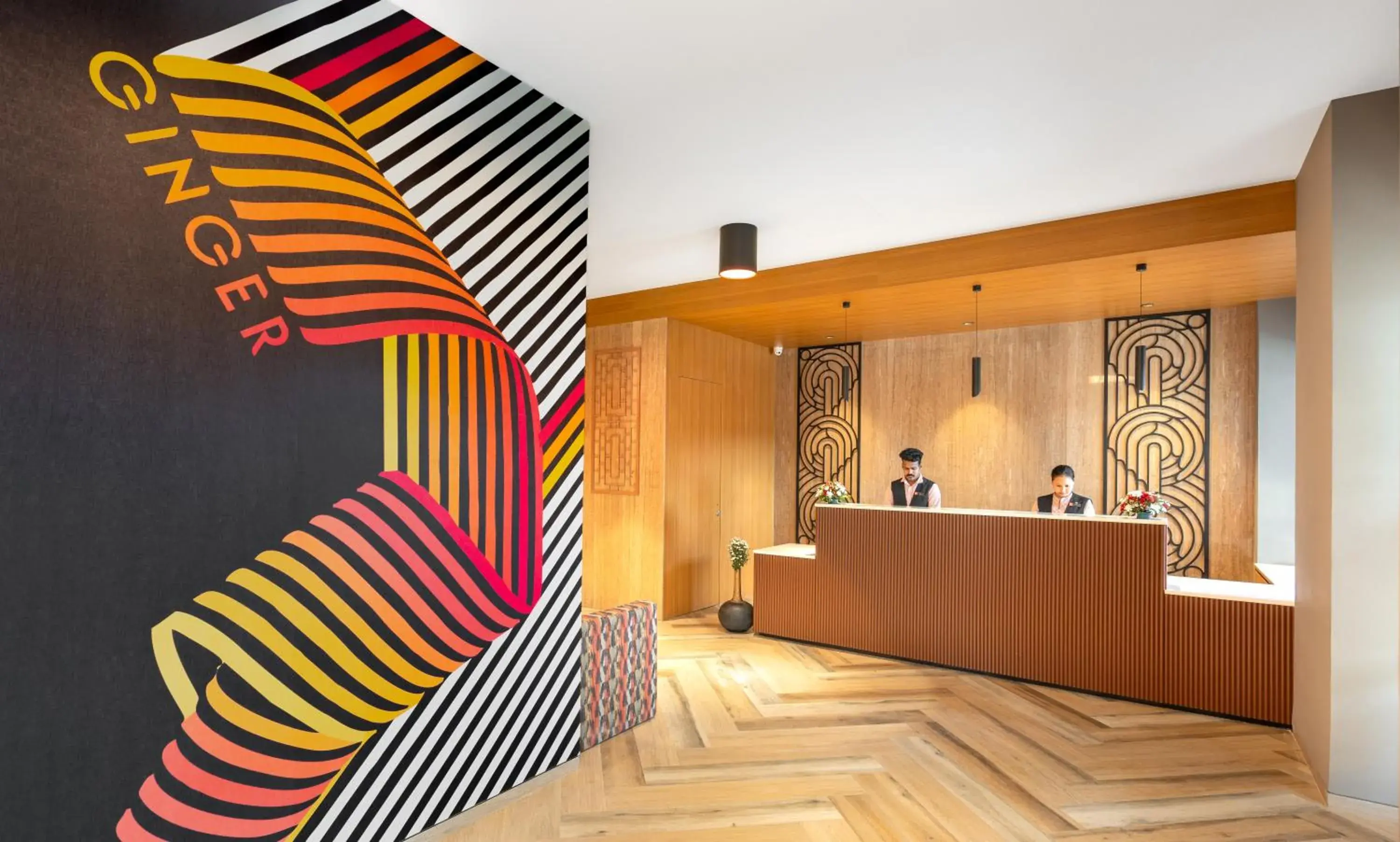 Lobby or reception in Ginger Mumbai Andheri (MIDC) Lobby or reception in Ginger Mumbai Andheri (MIDC)