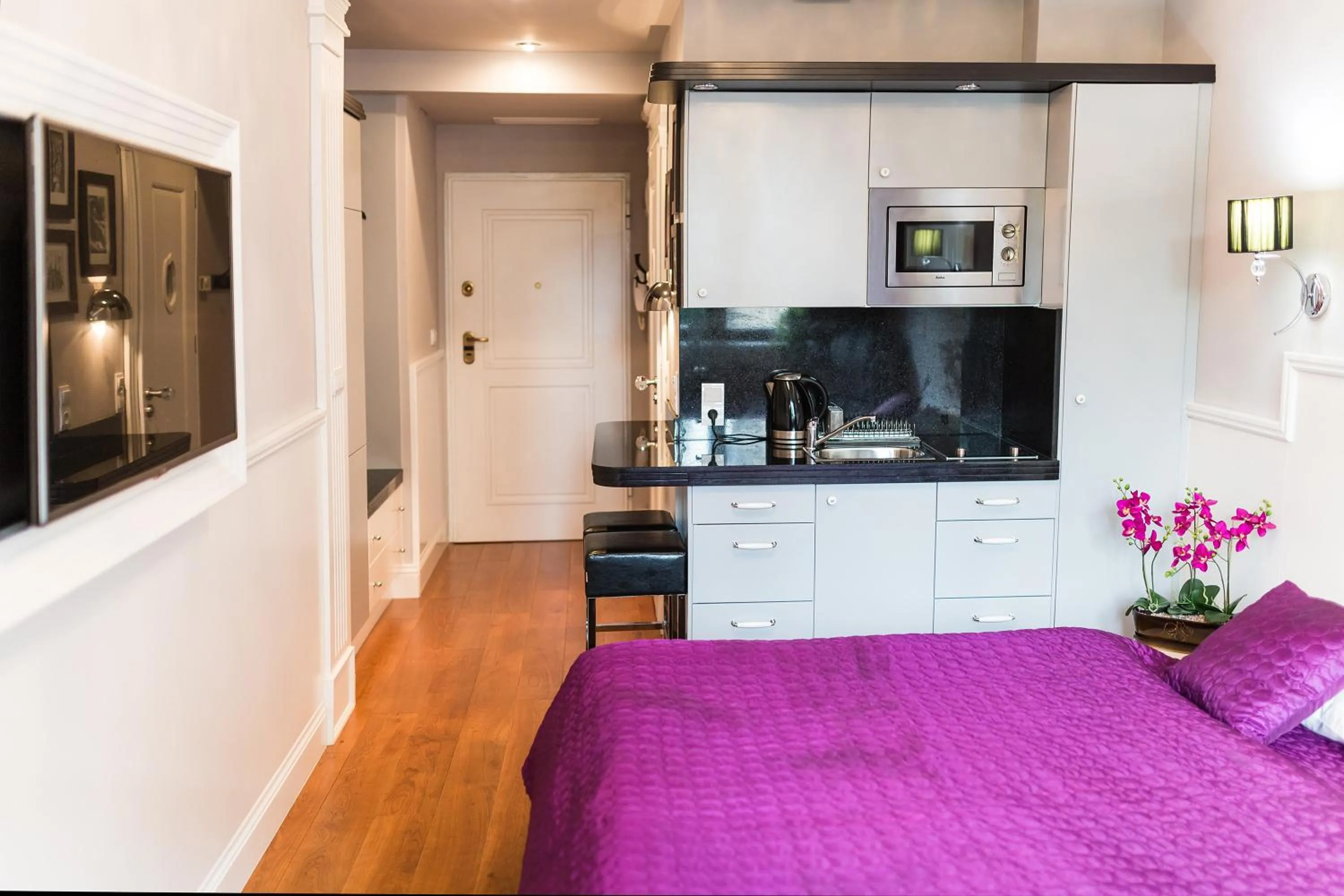 Photo of the whole room, Bed in Parkside Apartments Old Town