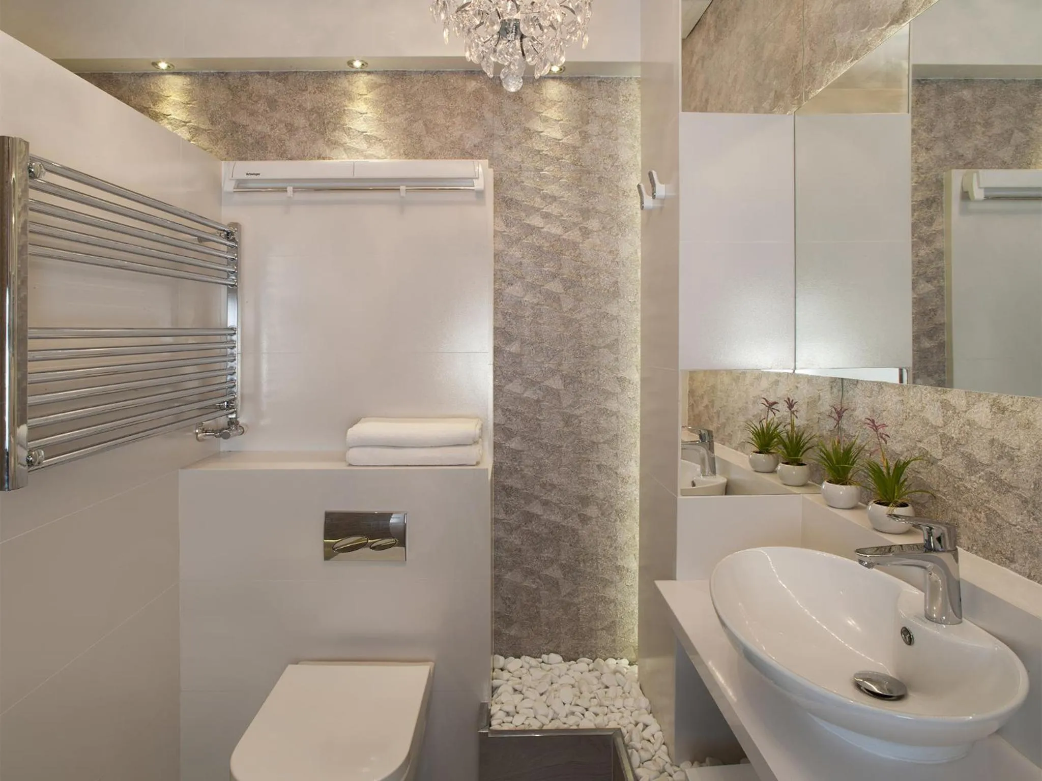 Bathroom in Parkside Apartments Old Town