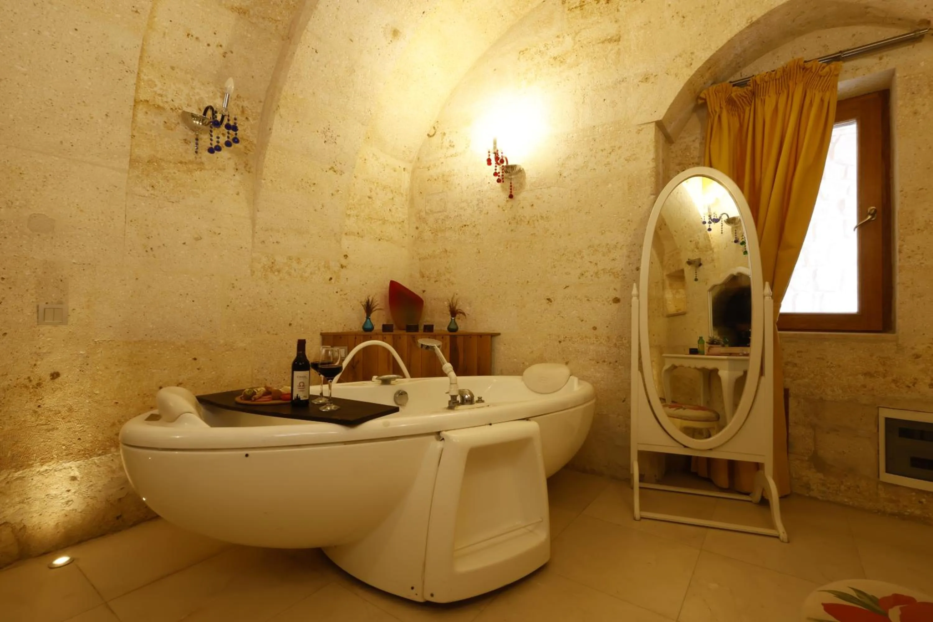 Bathroom in Anatelein Cave Hotel