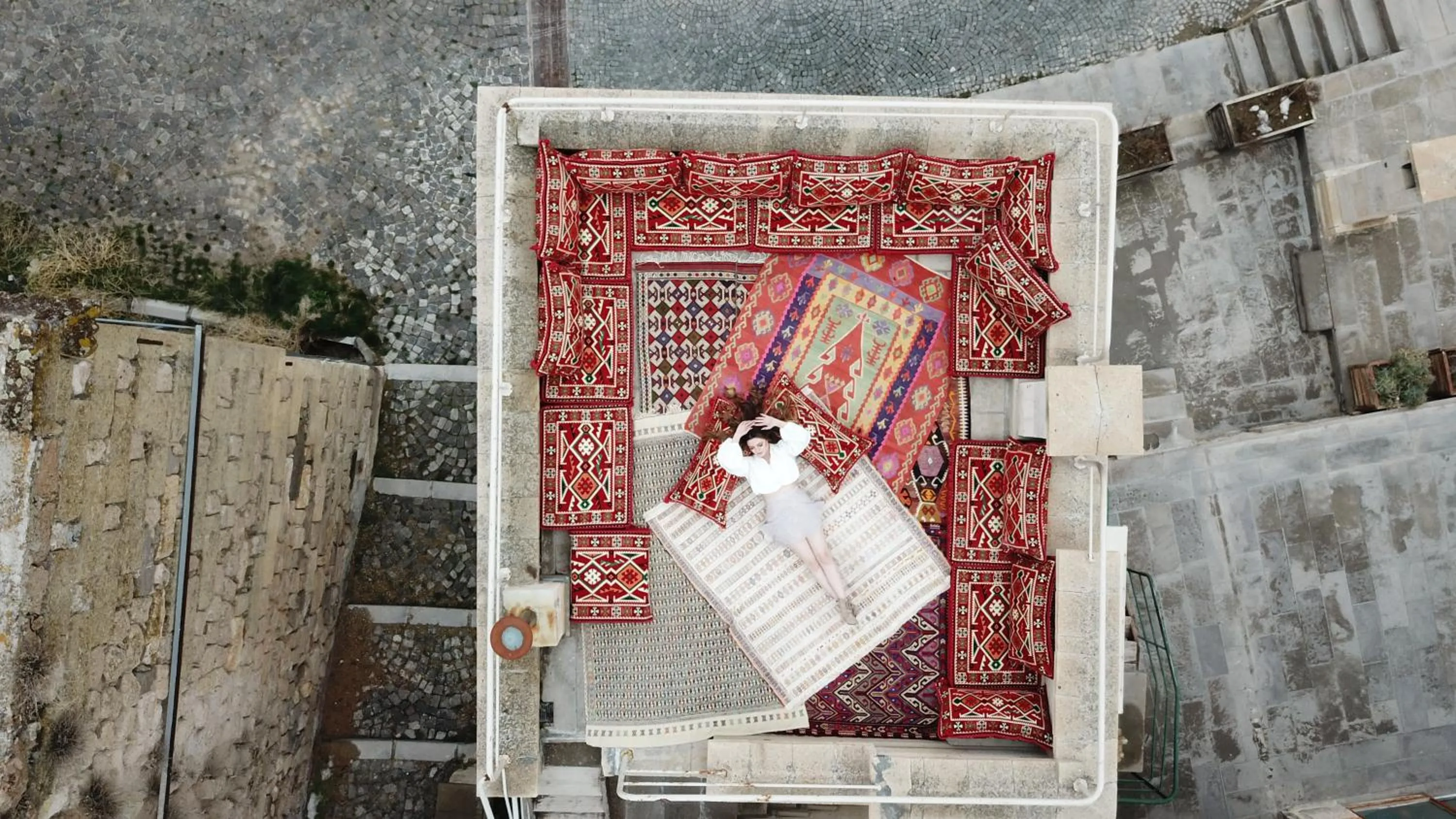 Balcony/Terrace in Anatelein Cave Hotel
