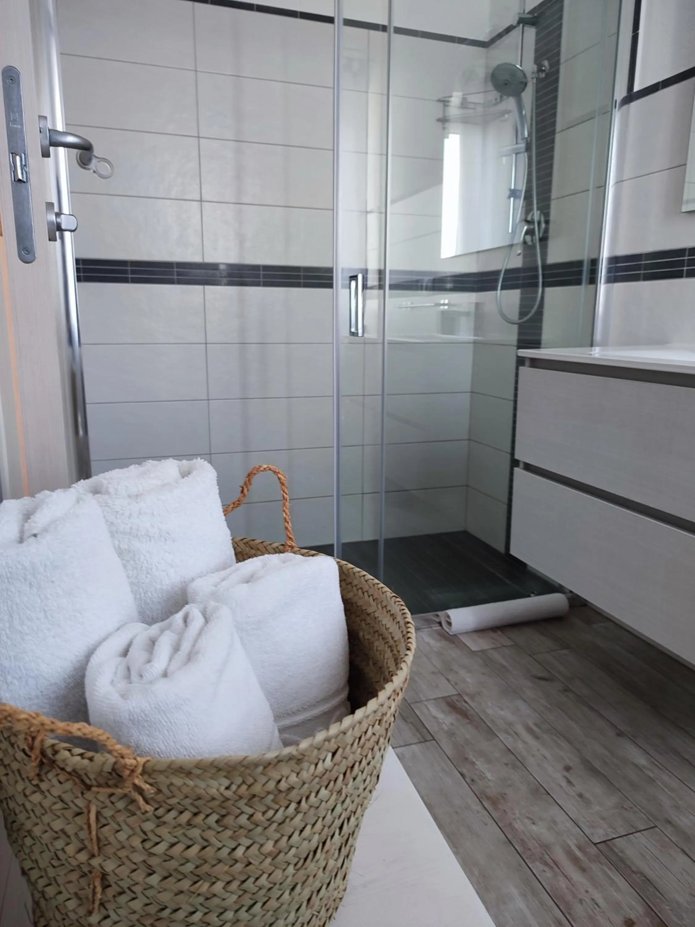 Shower in B&B Fradama' Holiday