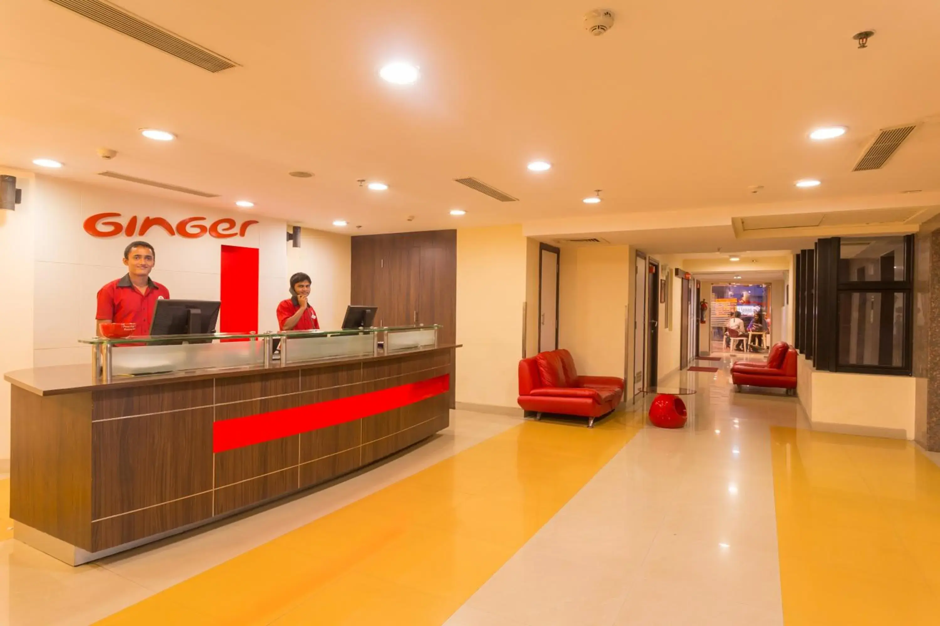 Lobby or reception in Ginger Chennai - Vadapalani Lobby or reception in Ginger Chennai - Vadapalani