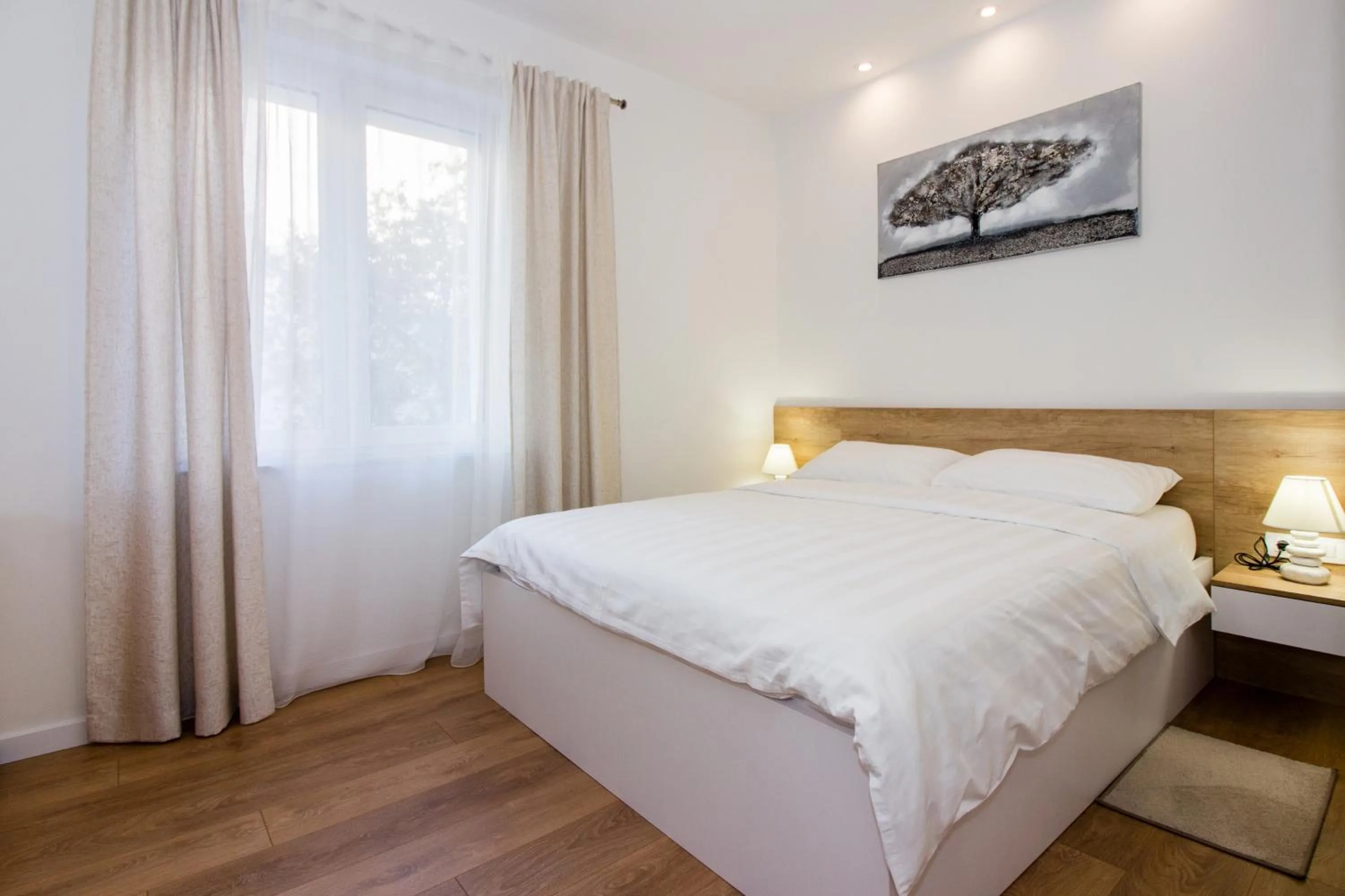 Bed in Lugo Apartments